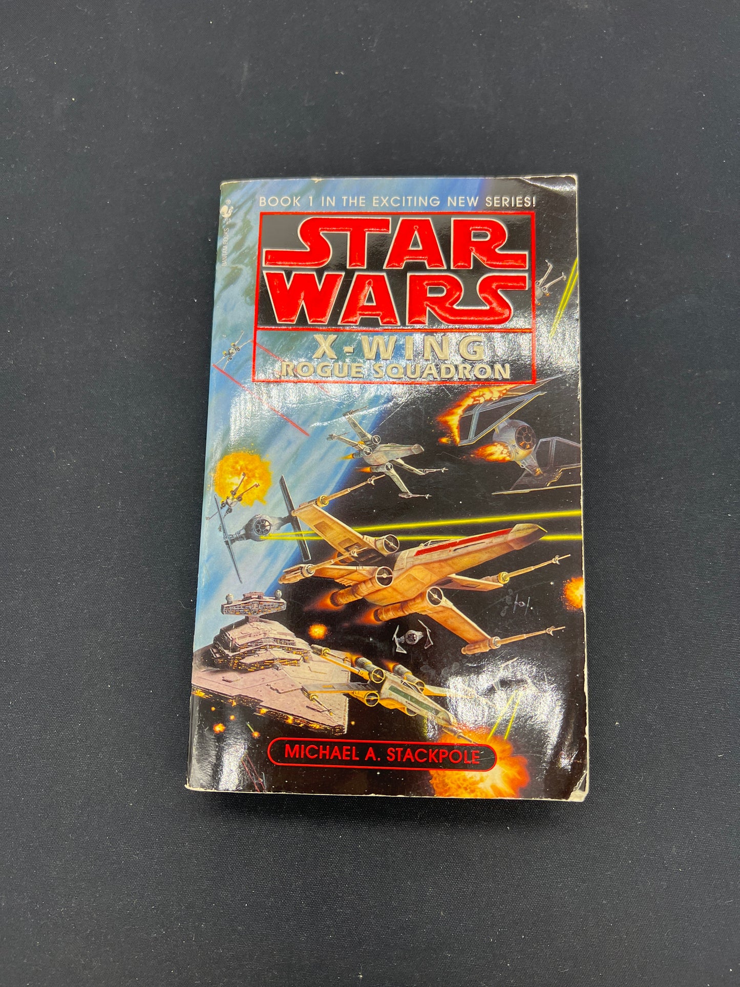 Auction Lot 45: Star Wars X-Wing Rogue Squadron Paperback Novel