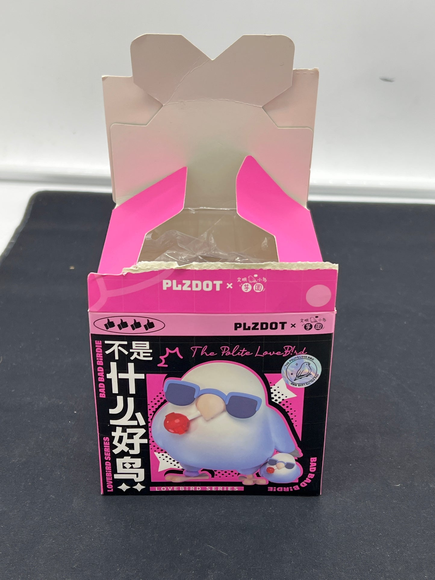 Auction Lot 101: PLZDOTT Love Bird Series Blind Box