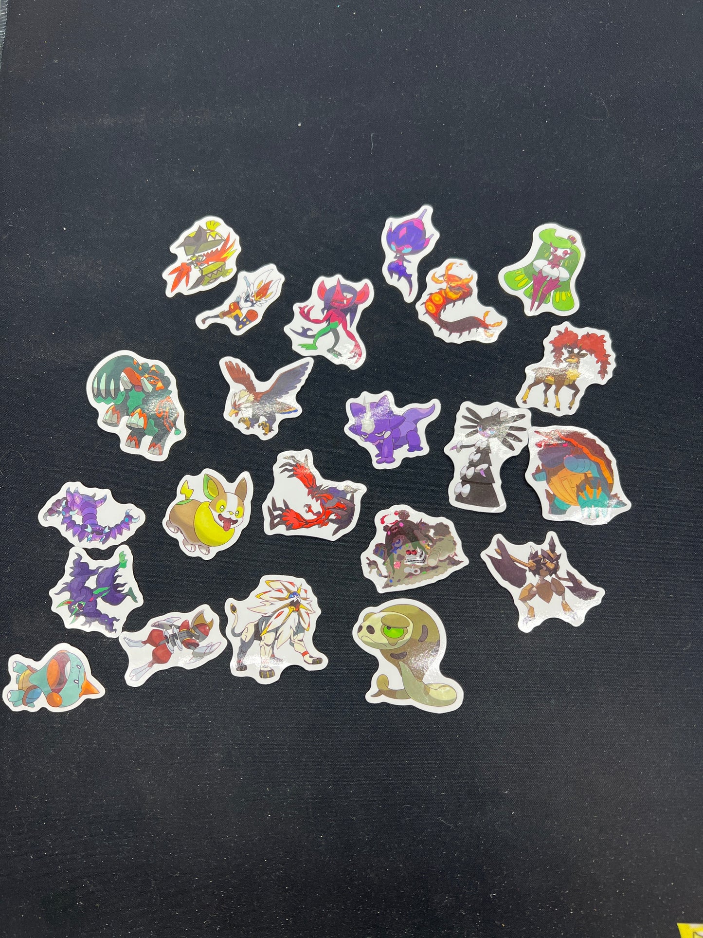 Auction Lot 307: Pokemon Stickers Assorted Lot 1