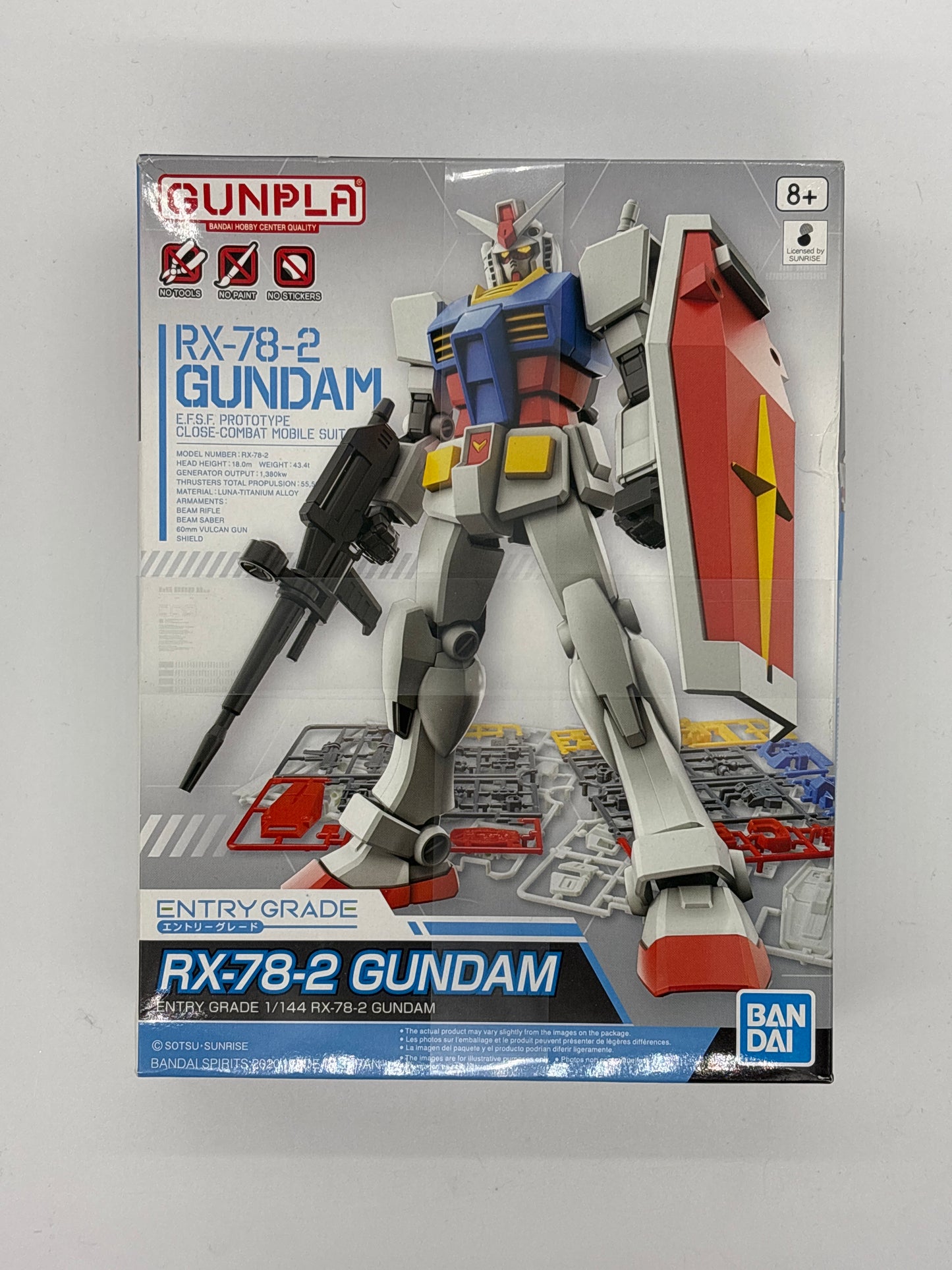 Auction Lot 15: Gundam RX-78-2 Toy Buildable Model Unopened