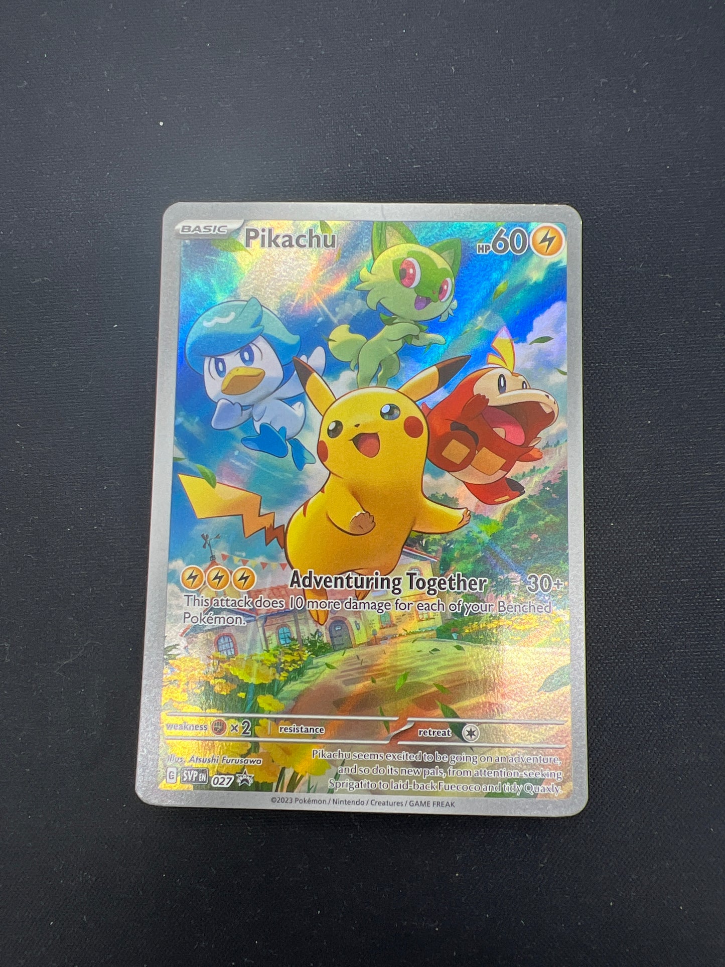 Auction Lot 40: Pokemon Cards Pikachu ETB Promo Paldea Evolved Conditions Vary