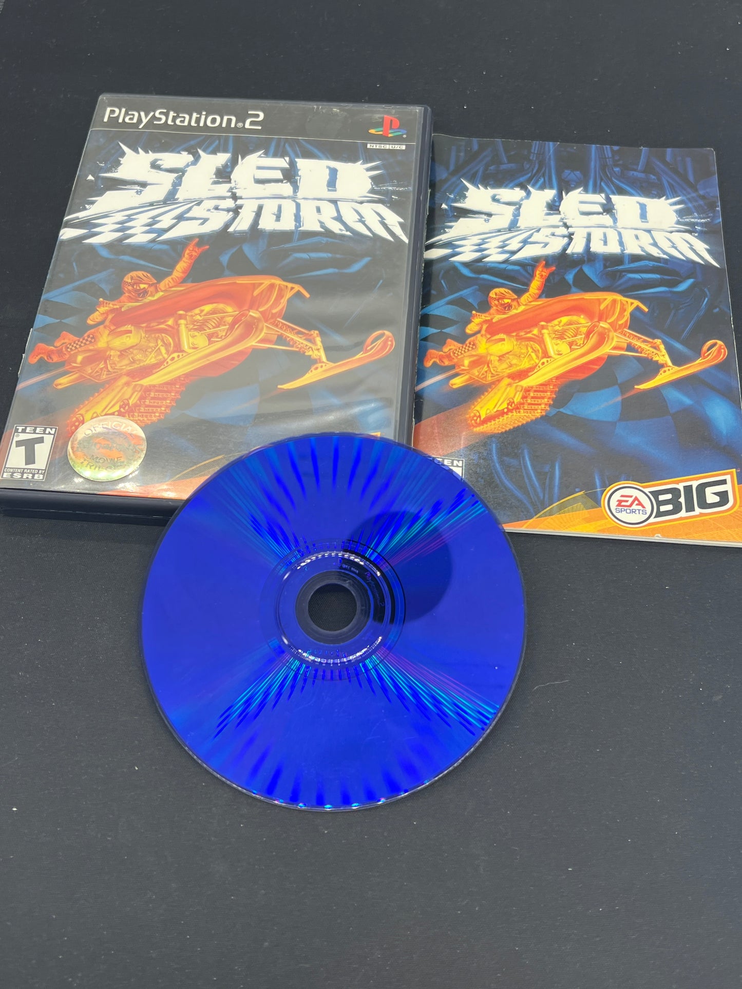 Auction Lot 123: PlayStation 2 Video Game Sled Storm CIB