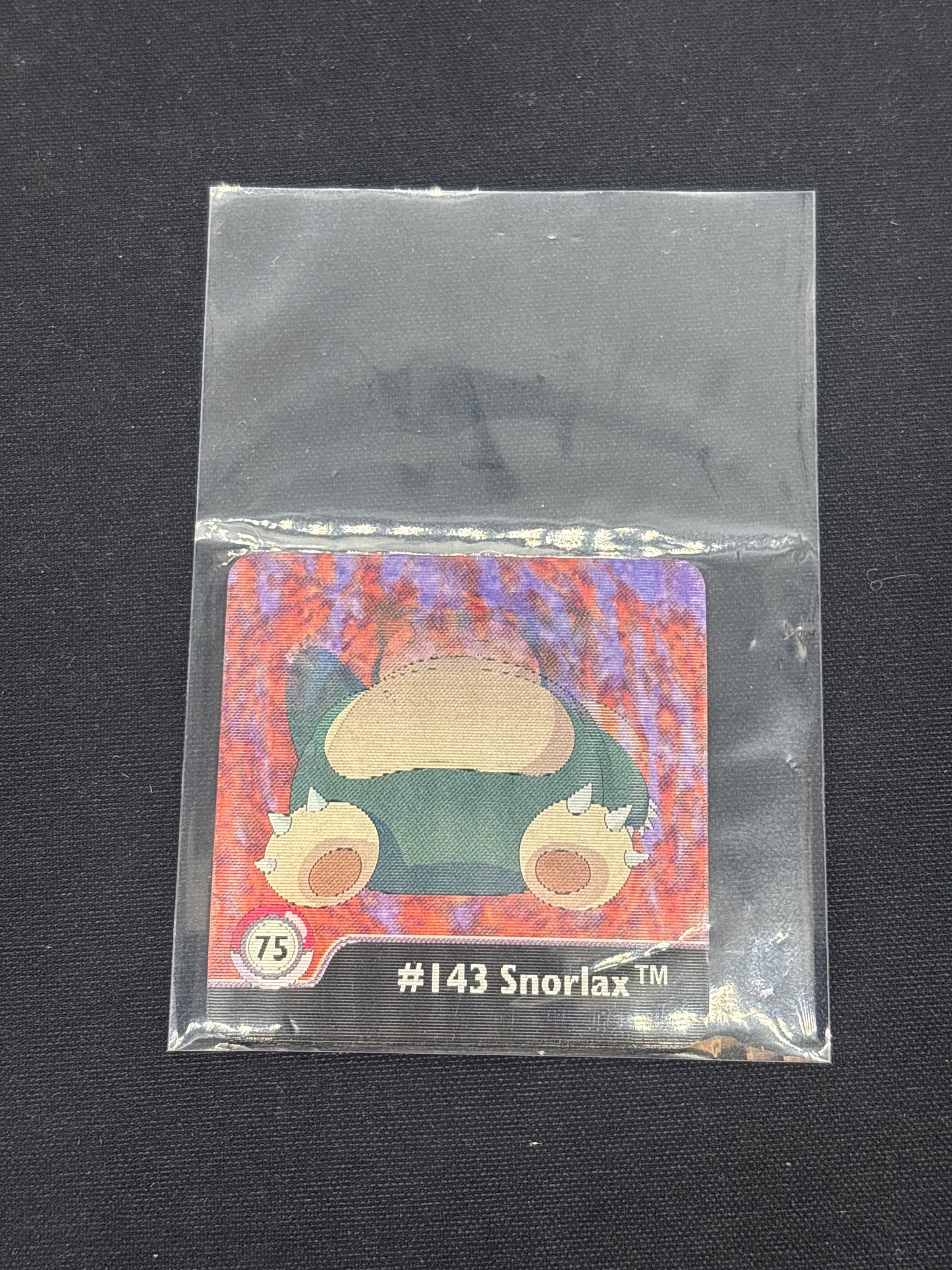 Auction Lot 18: Pokemon Snorlax Lenticular Sticker