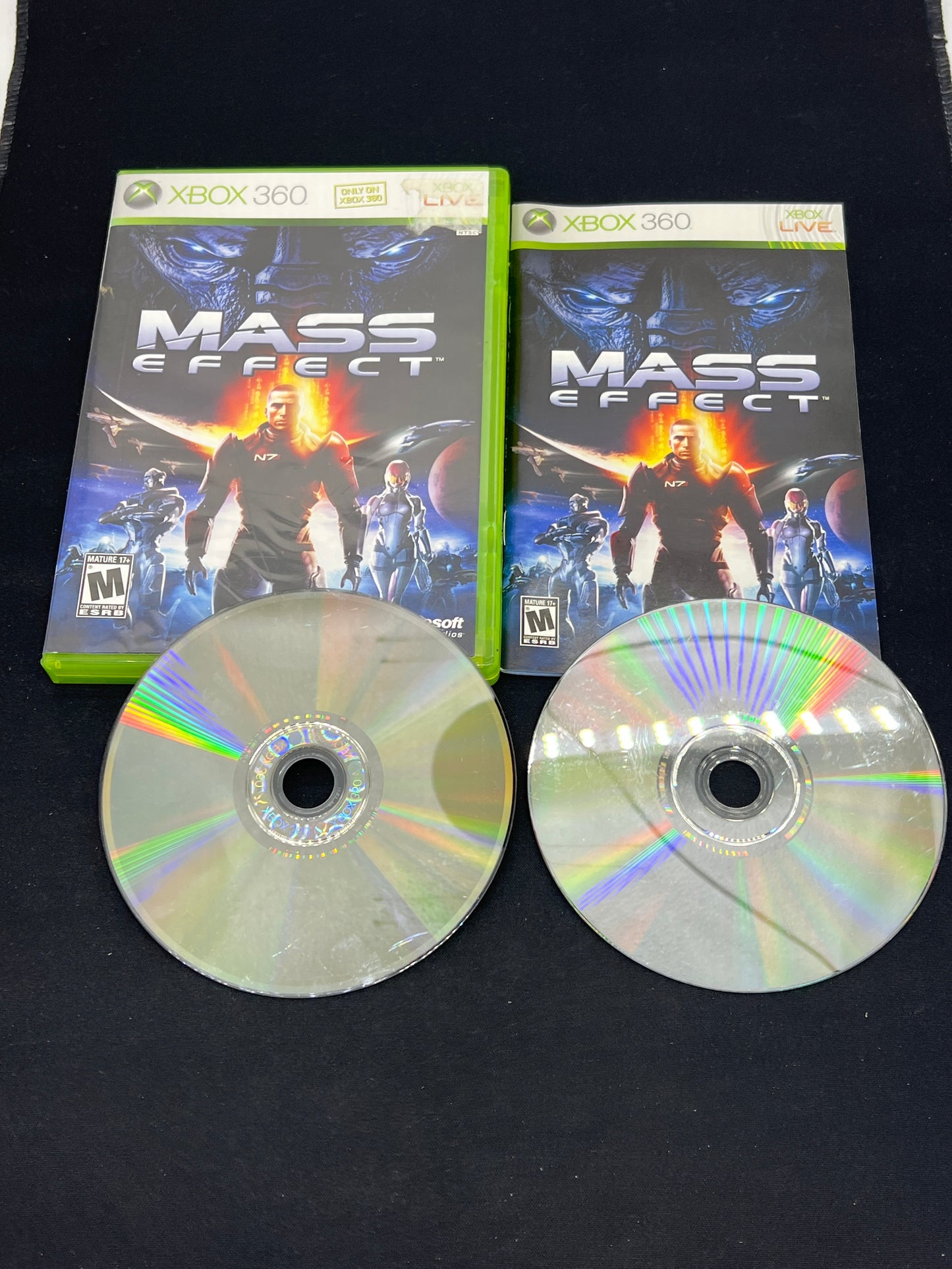 Auction Lot 222: XBOX 360 Mass Effect CIB