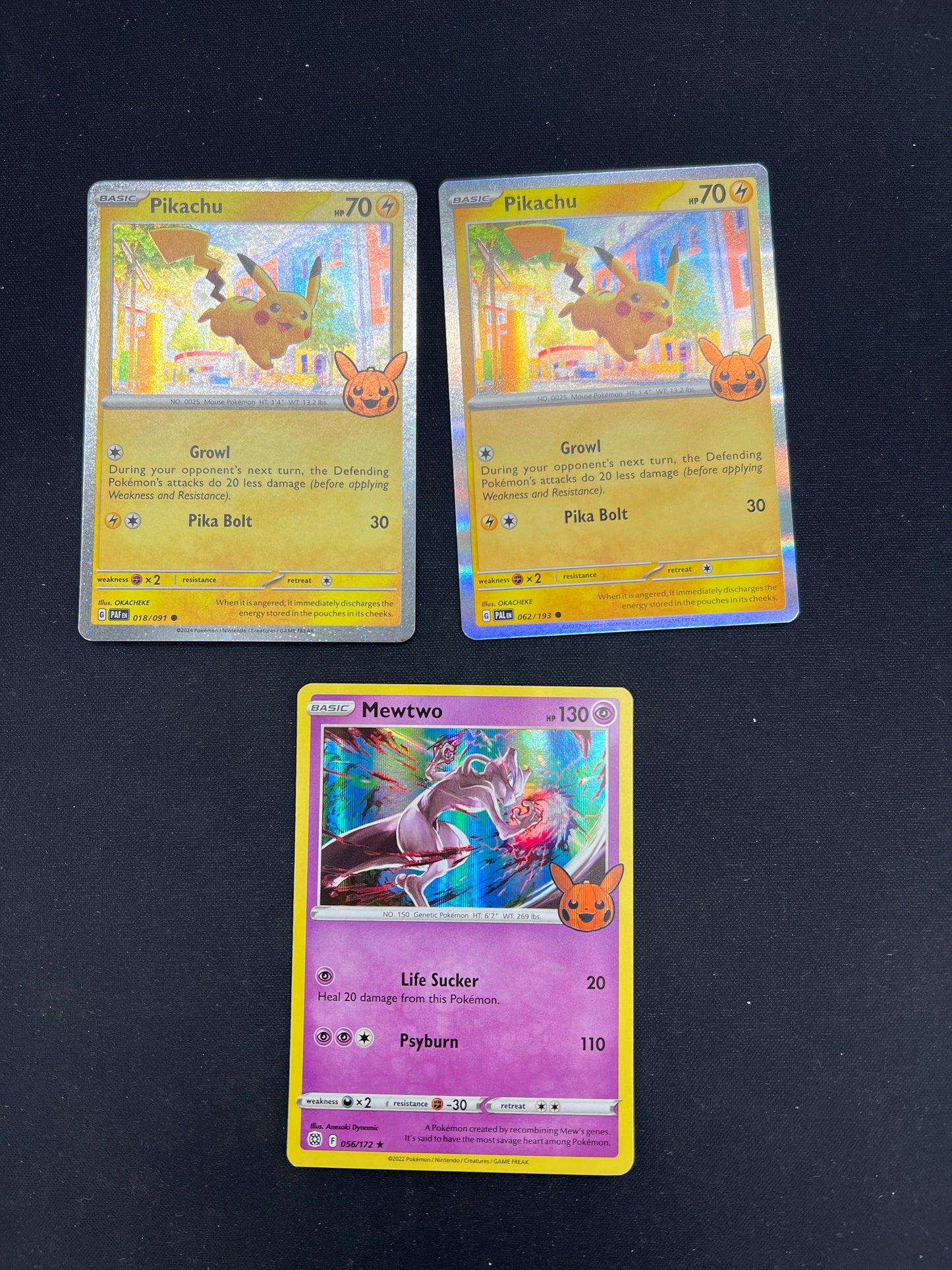 Auction Lot 421: Pokemon Cards Trick or Trade Lot 5 Conditions Vary