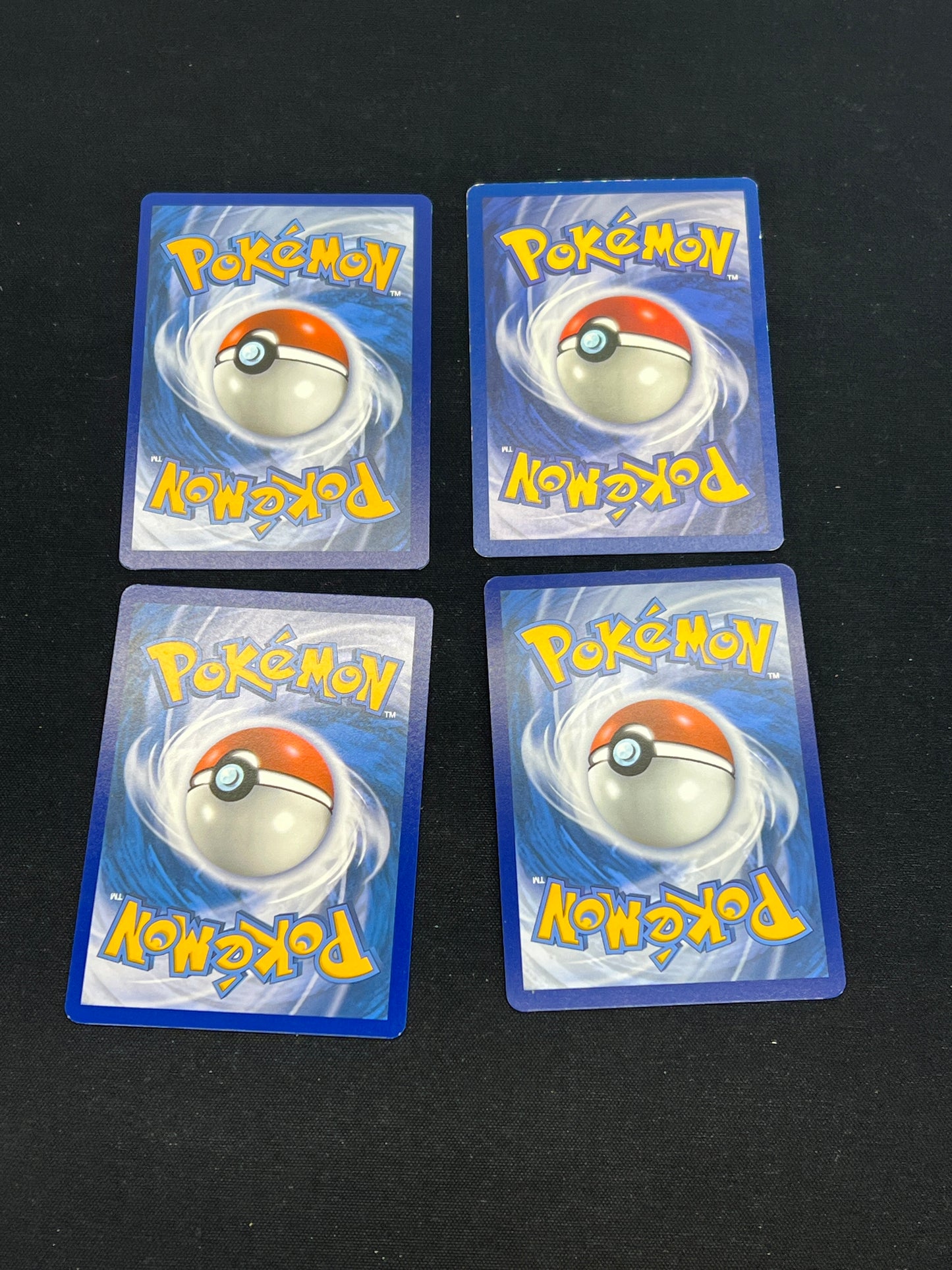 Auction Lot 242: Pokemon Cards Lot of 4 Eevee & Glaceon Assorted Conditions Vary