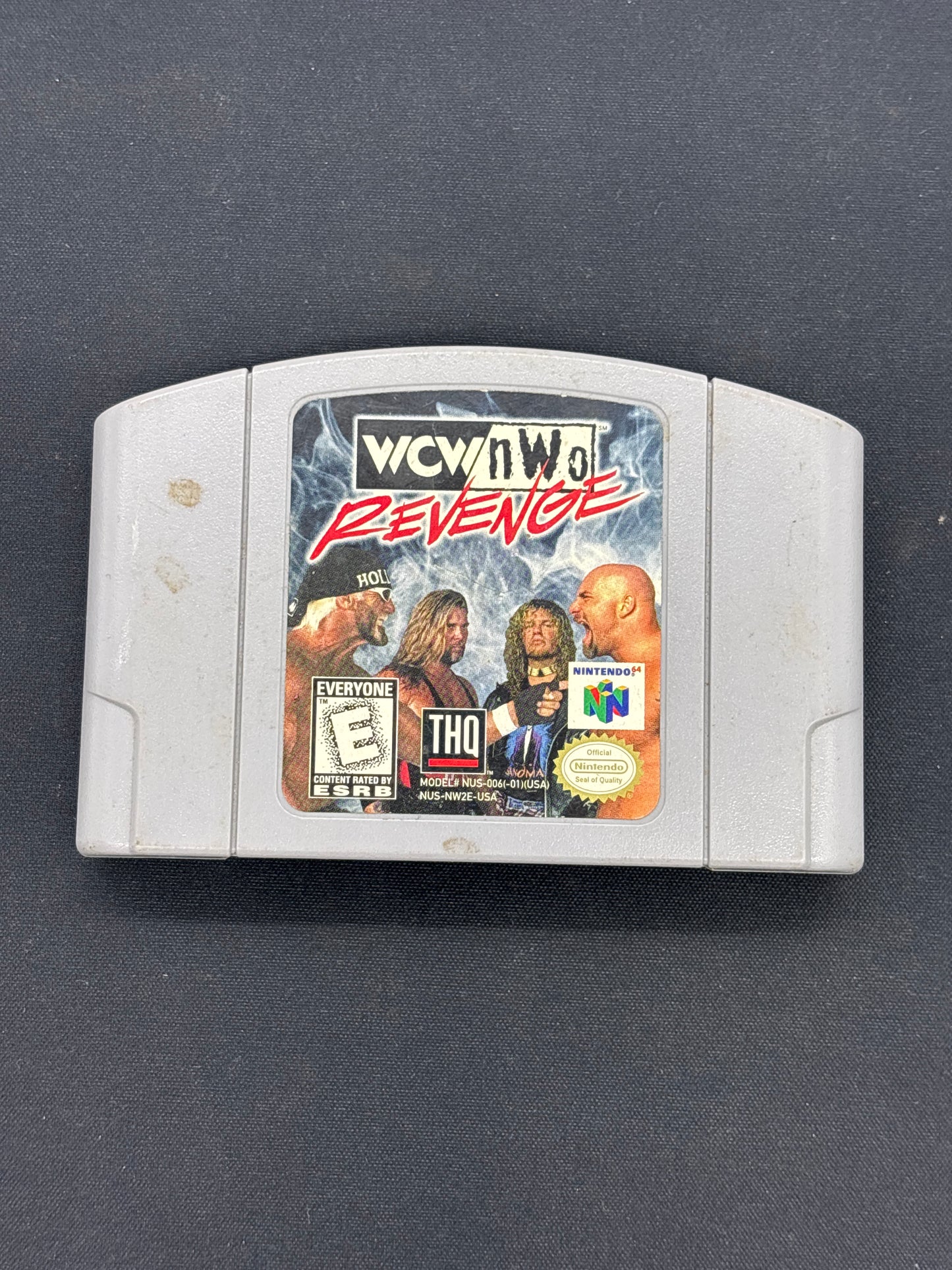Auction Lot 8: NES Nintendo WCW/nWo Revenge Cartridge Only