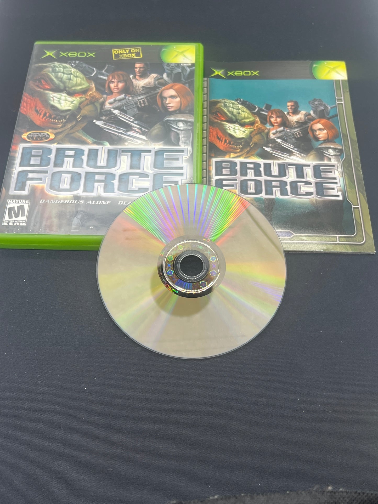 Auction Lot 89: XBOX Video Game Brute Force CIB