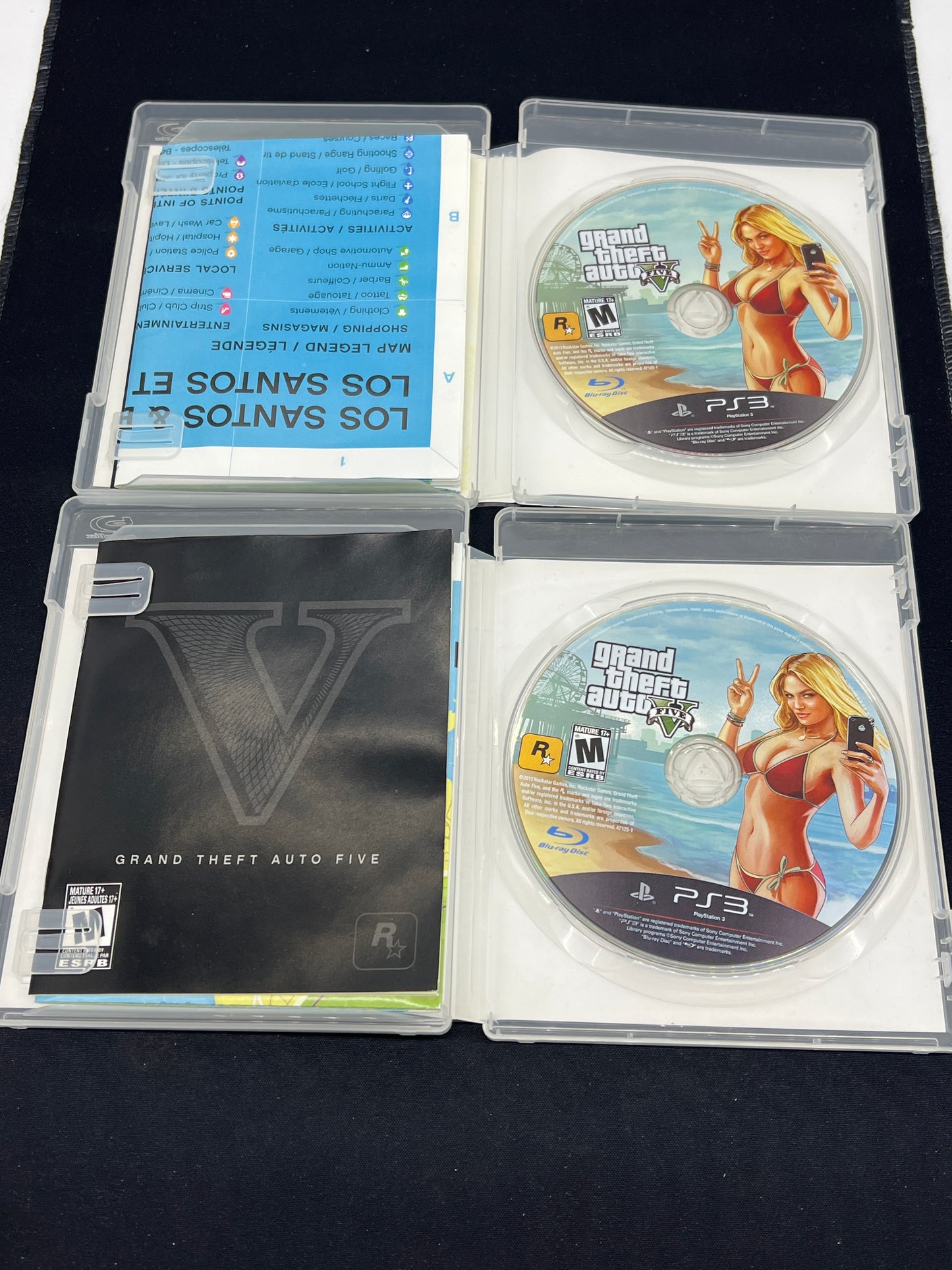 Auction Lot 49: PlayStation 3 Video Game Lot Of 2 GTA V CIB