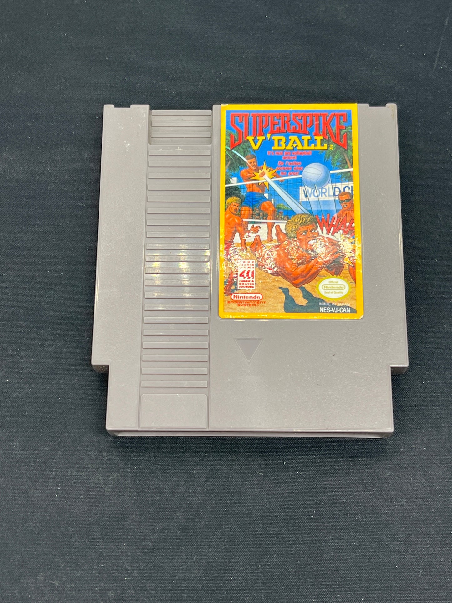 Auction Lot 60: Nintendo NES Video Game Superspike V-Ball Loose