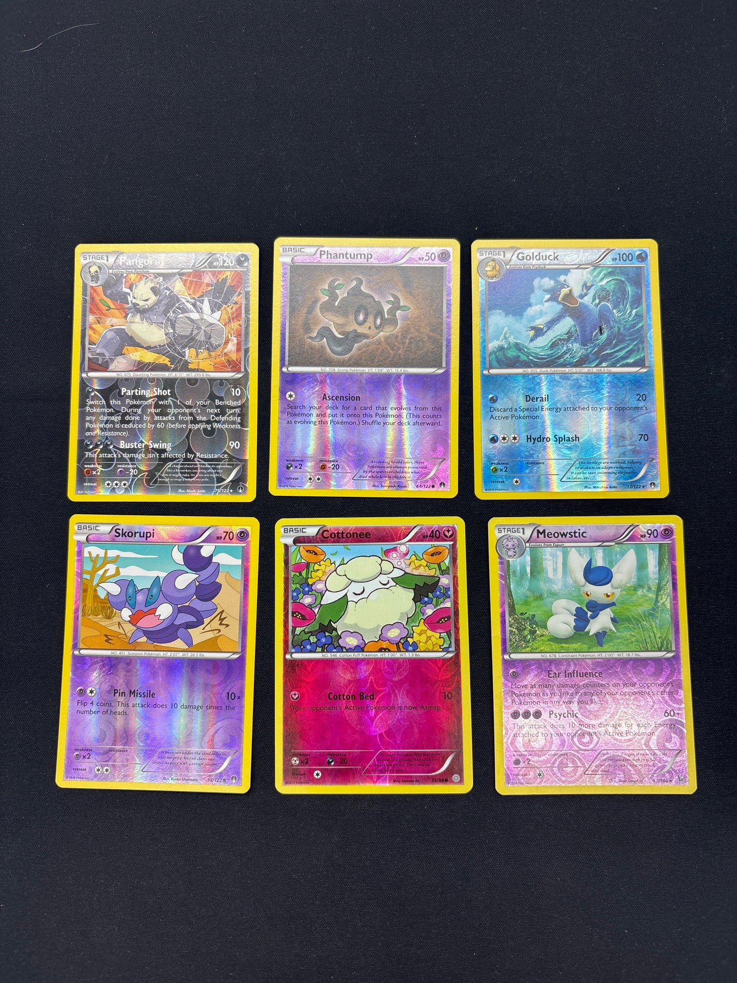 Auction Lot 262: Pokemon Reverse Holo Card Lot 12 Conditions Vary