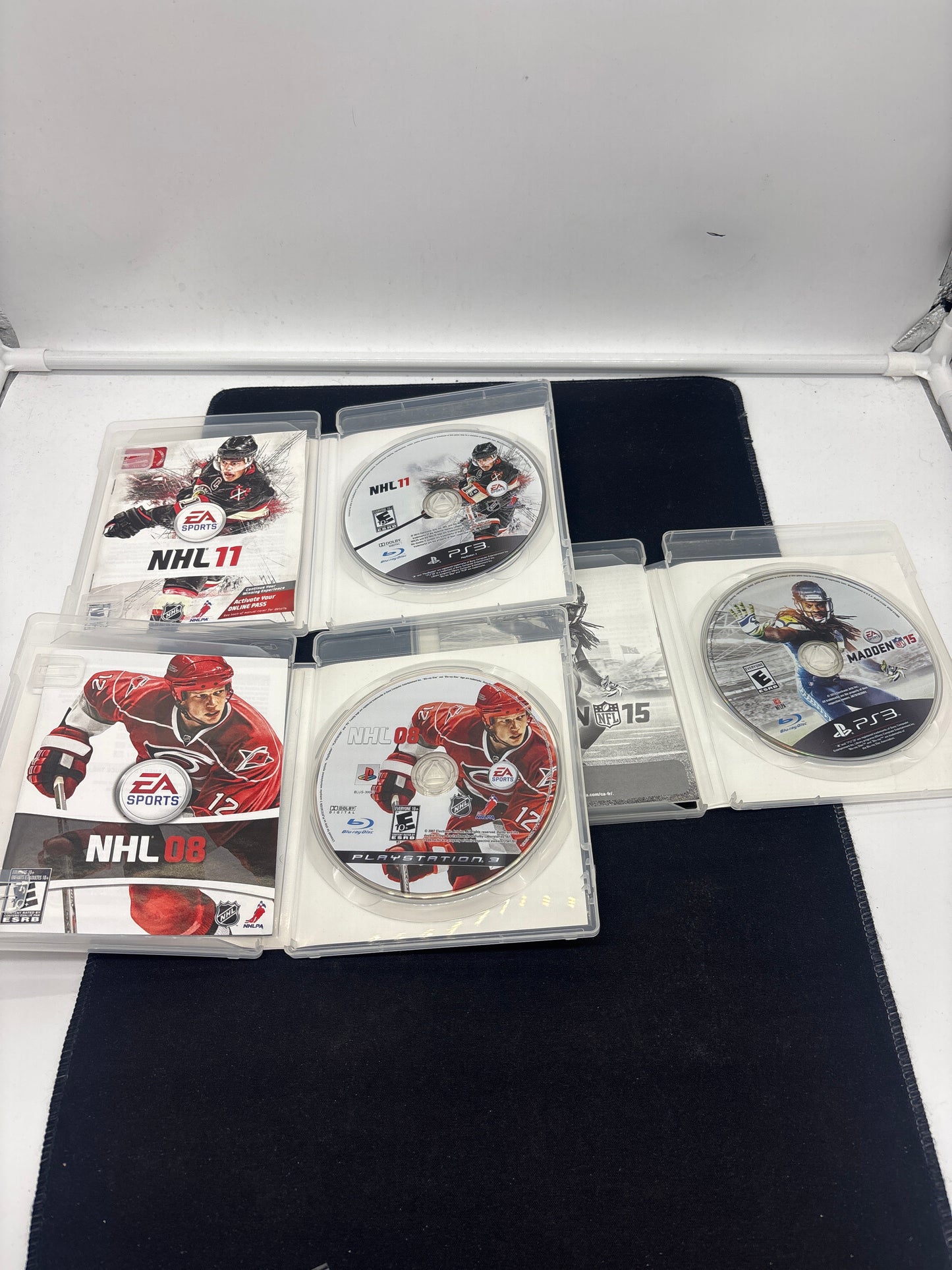 Auction Lot 275: PlayStation 3 Video Games Assorted Sports Lot 1 CIB