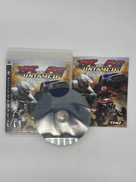 Auction Lot 30: MX vs ATV Video Game PlayStation 3 CIB