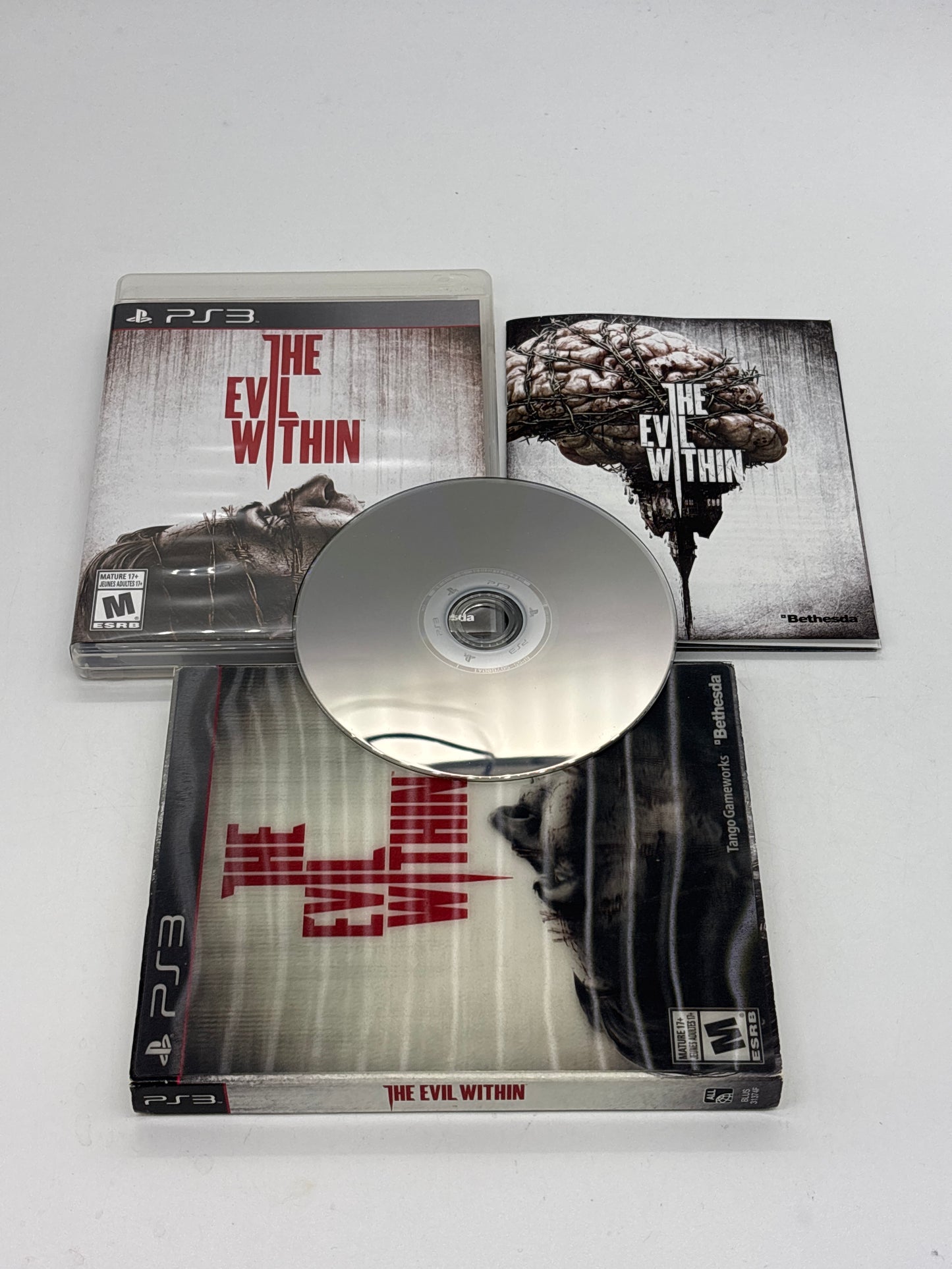 Auction Lot 141: The Evil Within Video Game PlayStation 3 Sleeved CIB