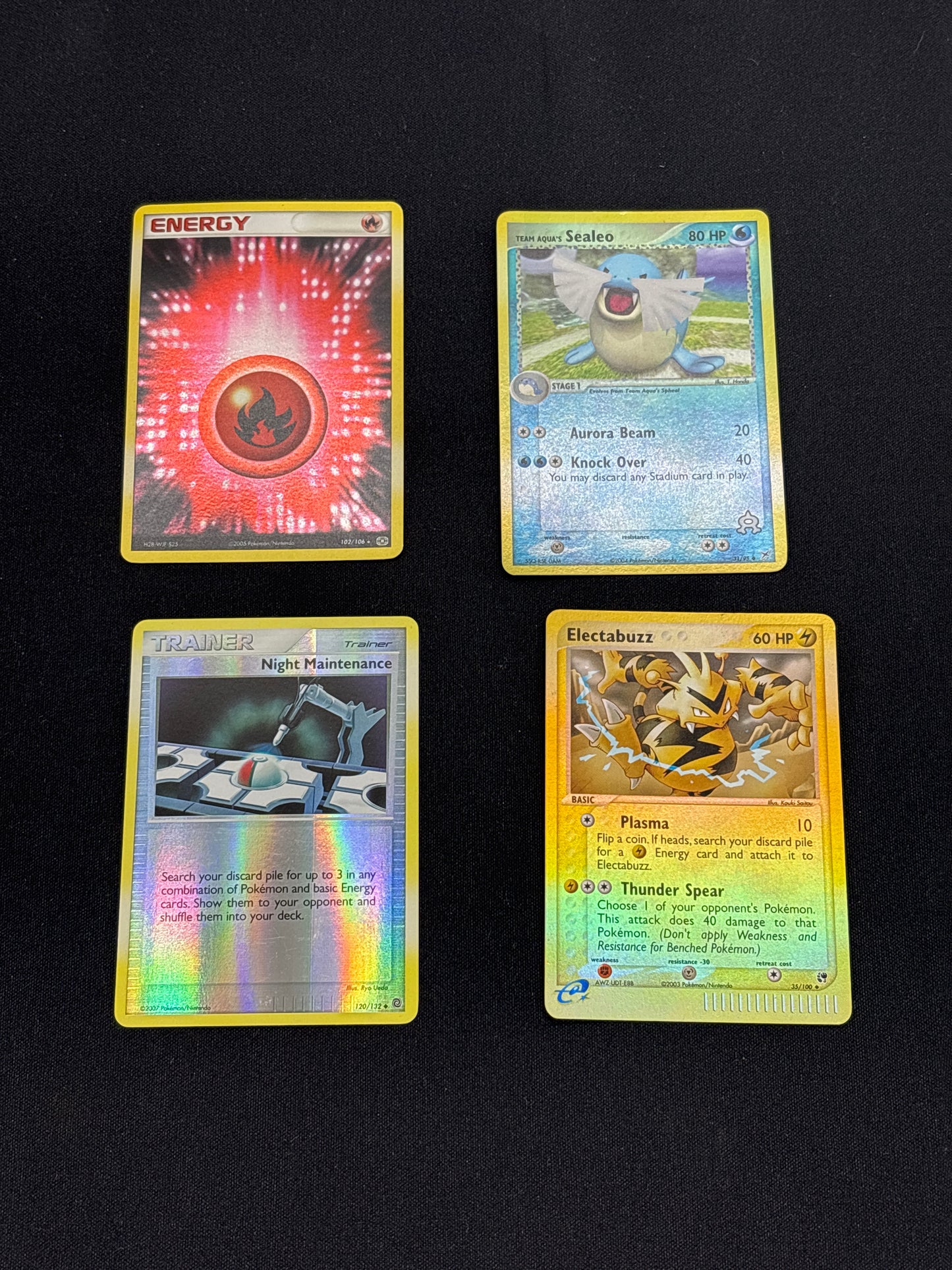 Auction Lot 66: Pokemon Reserve Holo Cards Lot 2 Conditions Vary