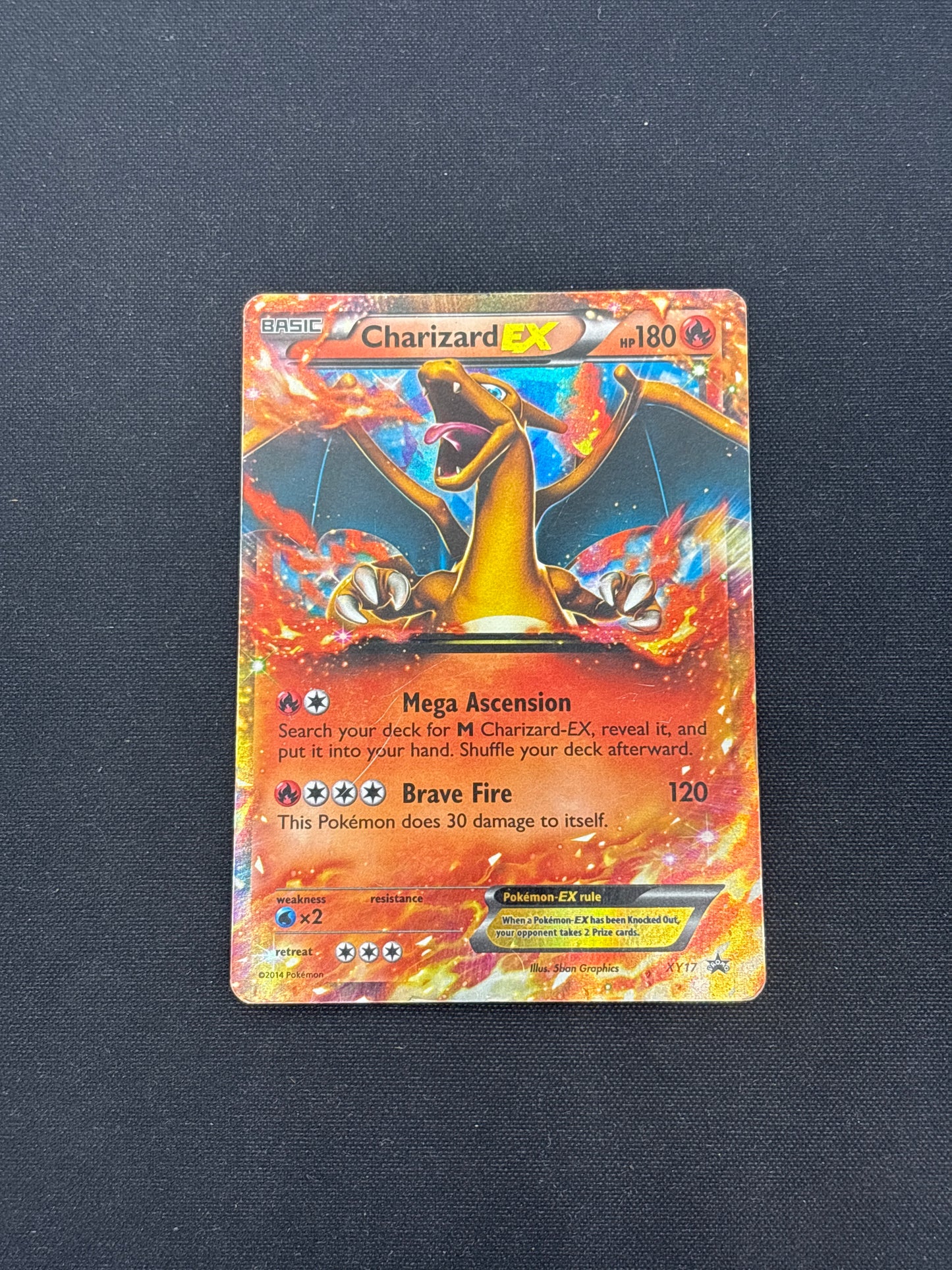 Auction Lot 480: Pokemon Cards Charizard EX XY Promo Conditions Vary
