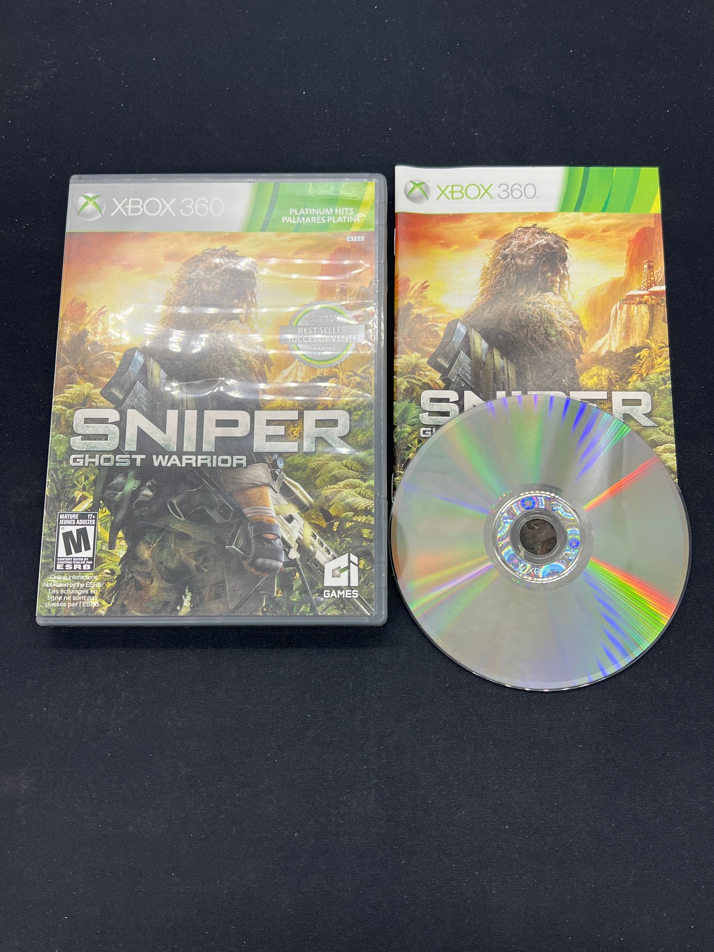 Auction Lot 94: Sniper Ghost Warrior XBOX360