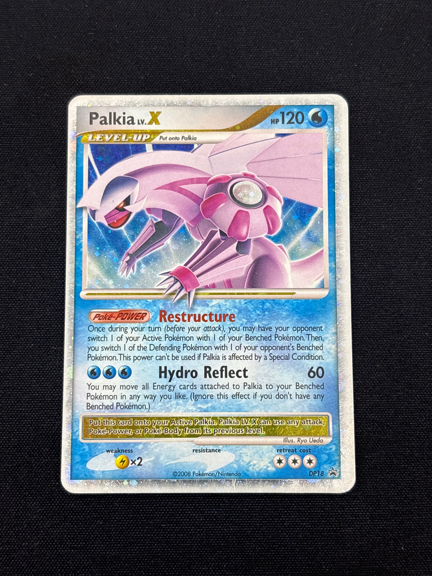 Auction Lot 64: Palkia Lv.X Pokemon Black Star Promo Card Conditions Vary