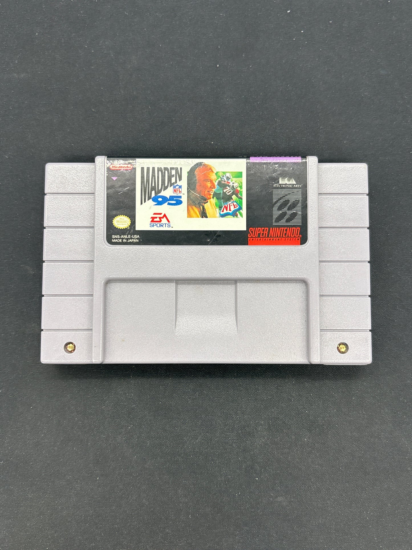 Auction Lot 163: SNES Video Game Madden NFL '95