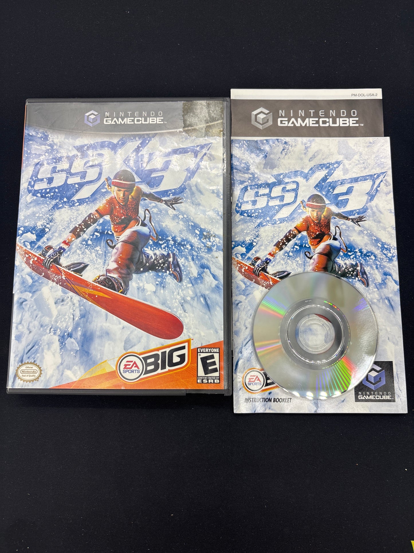 Auction Lot 115: Nintendo Gamecube SSX 3 With Case & Disc