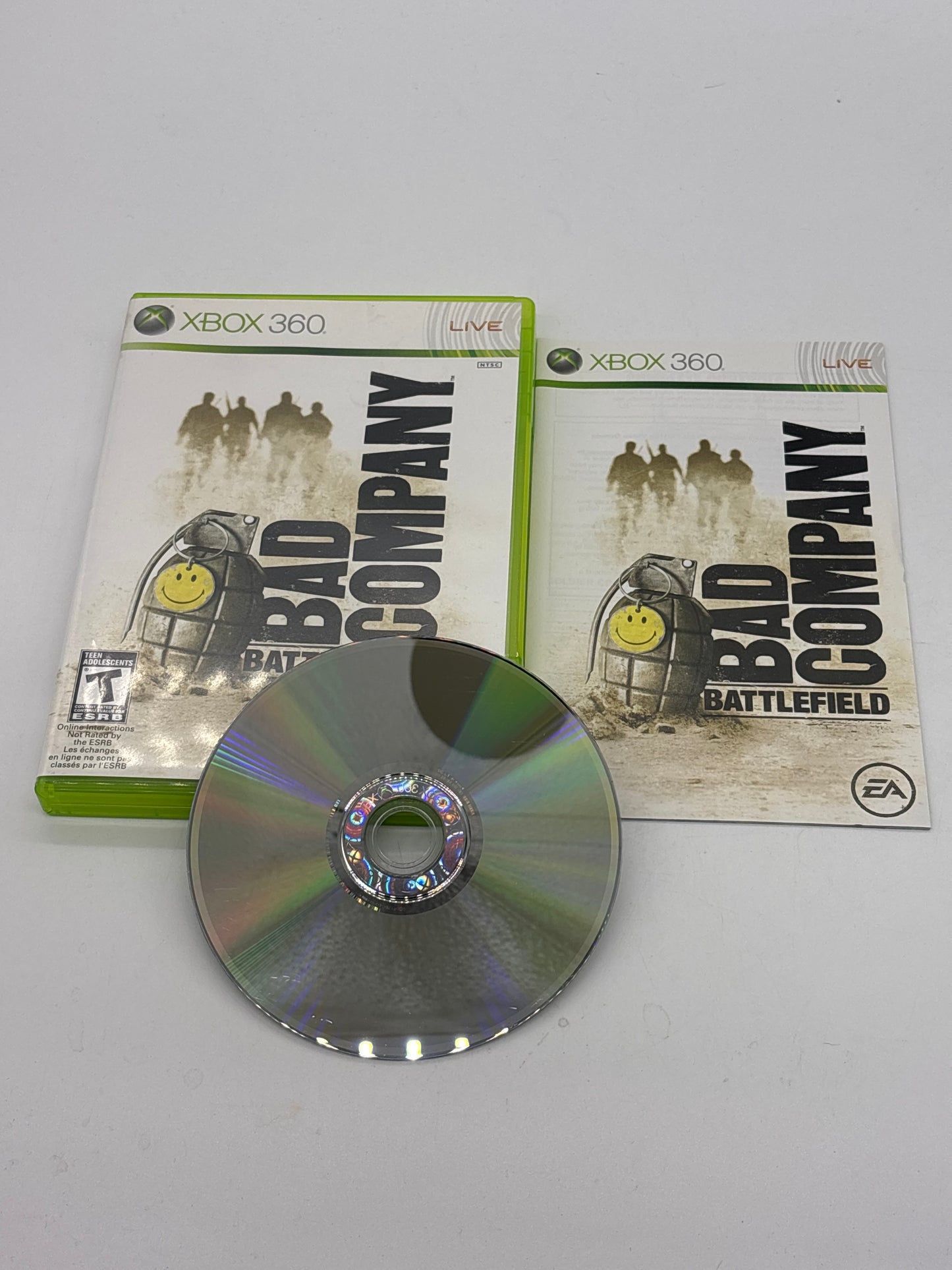 Auction Lot 126: Battlefield Bad Company Video Game XBOX 360 CIB