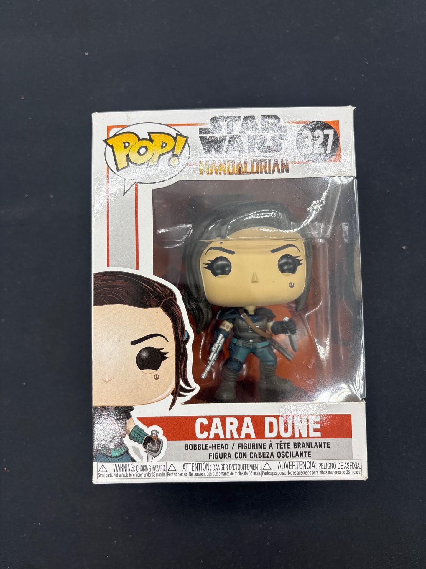 Auction Lot 29: POP! Vinyl Star Wars 327 Cara Dune
