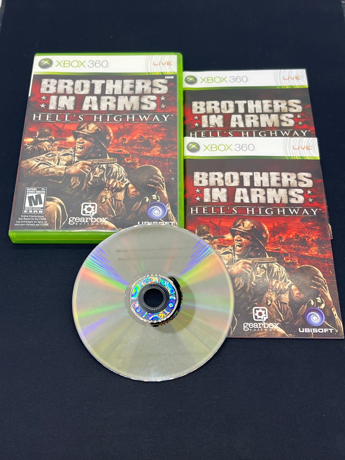 Auction Lot 139: XBOX 360 Video Game Brothers in Arms Hell's Highway CIB
