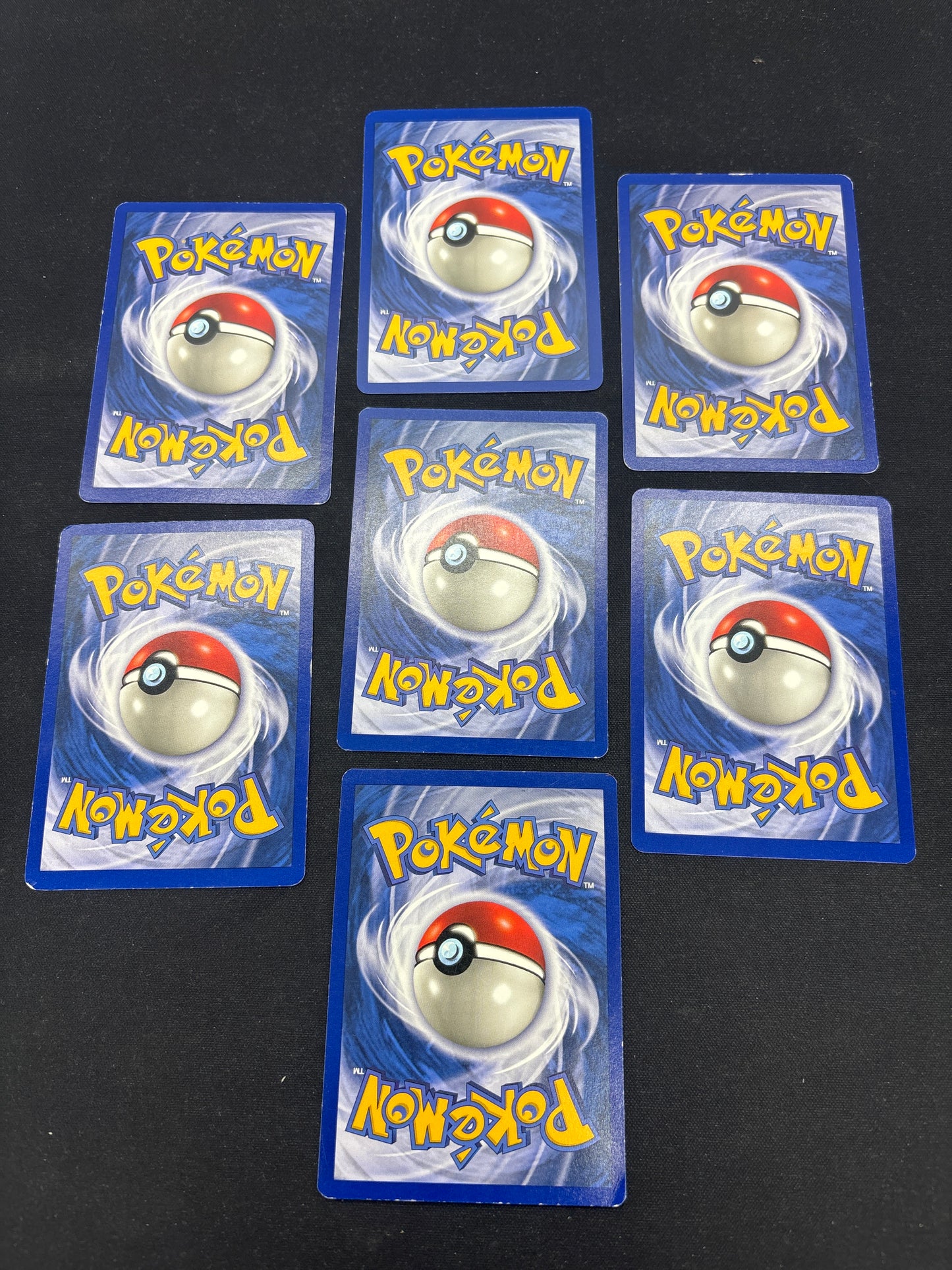 Auction Lot 150: Pokemon Cards Lot of 7 WOTC Base Set Commons Uncommons Conditions Vary