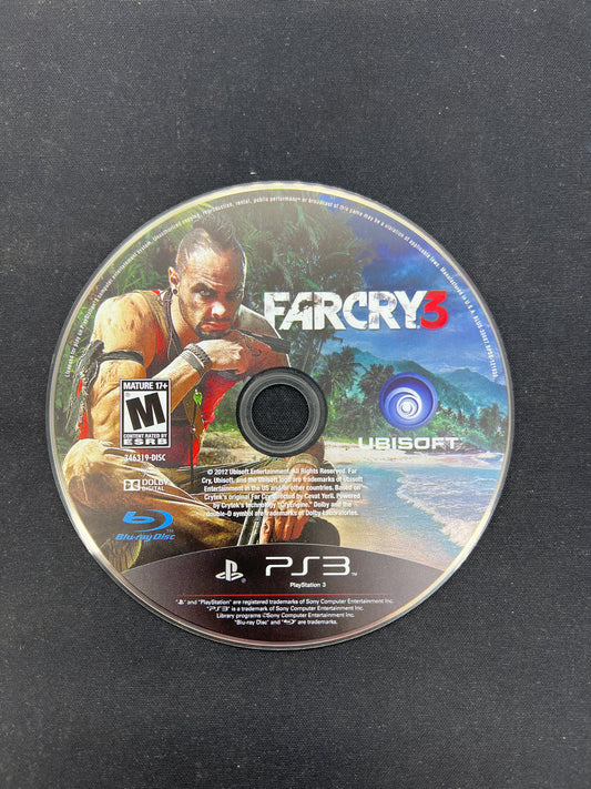 Auction Lot 320: PlayStation 3 Far Cry 3 Disc Only