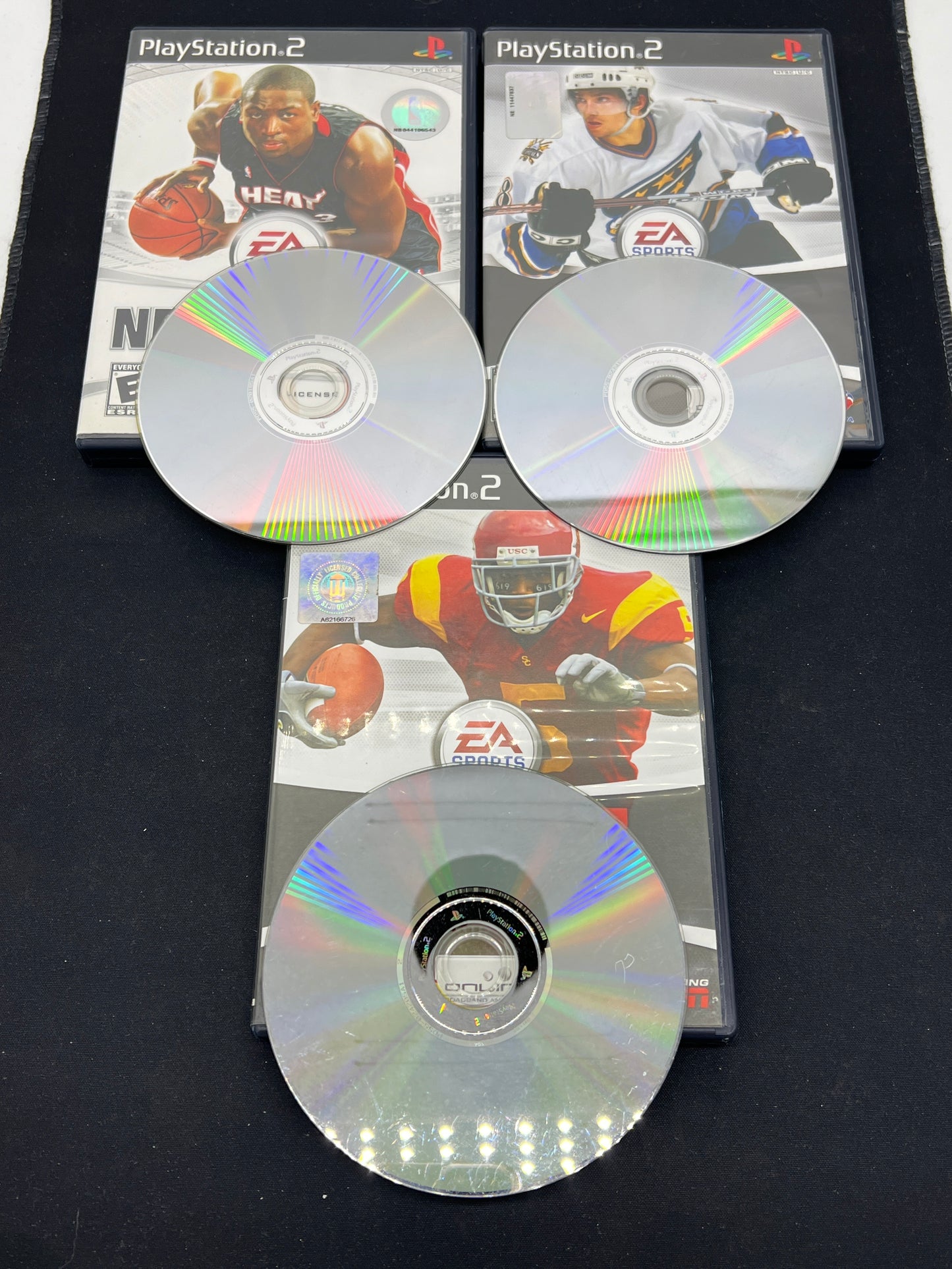 Auction Lot 114: PlayStation 2 Video Games Lot of 3 Assorted Sport Titles CIB