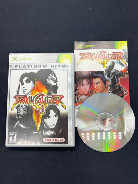 Auction Lot 335: XBOX Soul Calibur II CIB