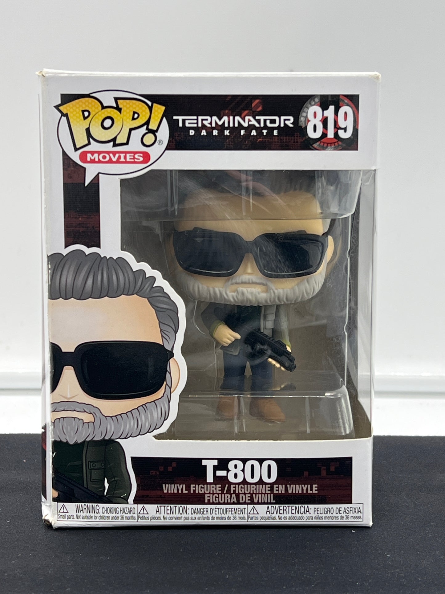 Auction Lot 300: Funko POP T-800 819 Terminator Dark Fate Sealed