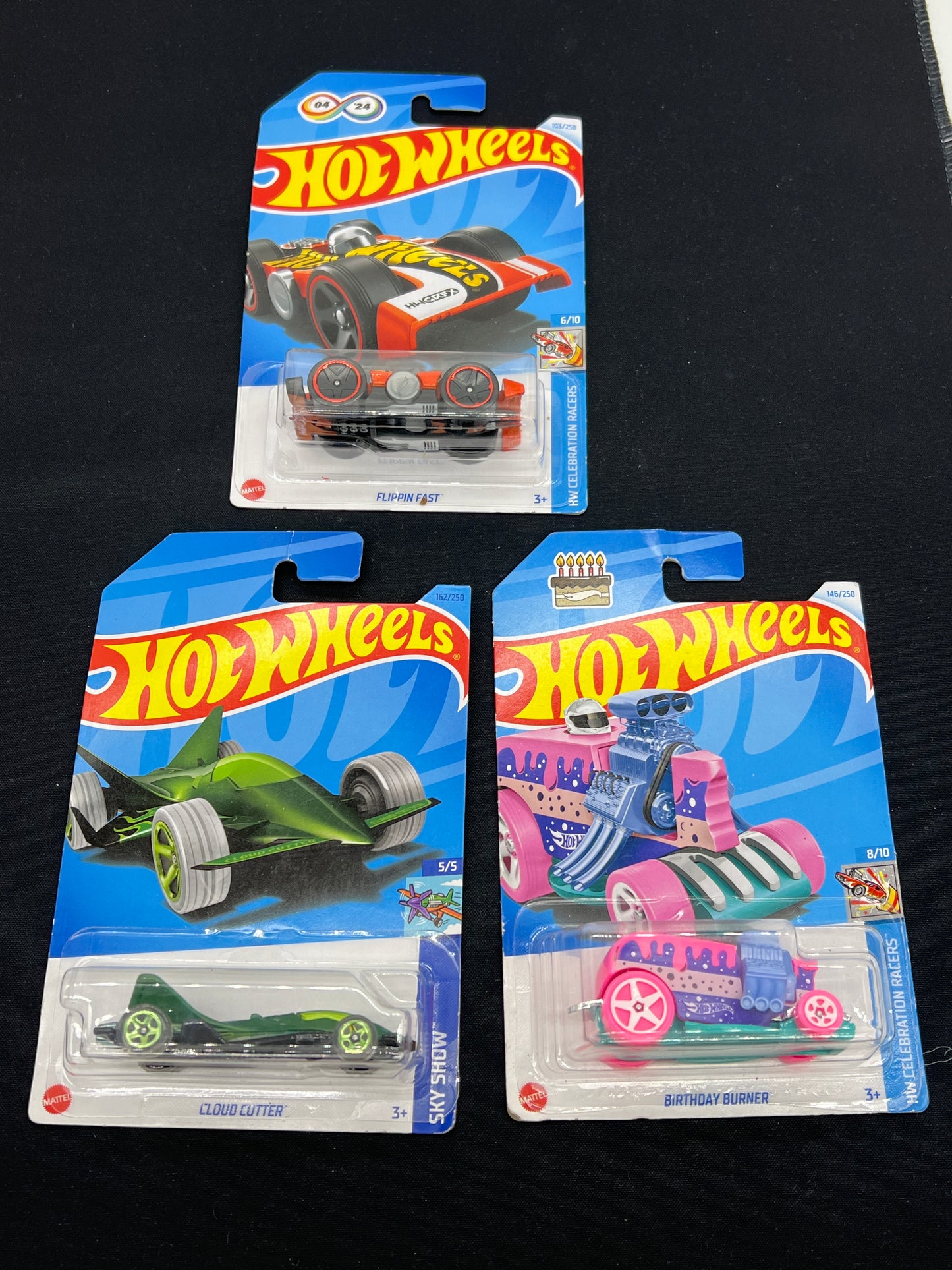 Auction Lot 270: Hot Wheels Lot of 3 Assorted Sealed