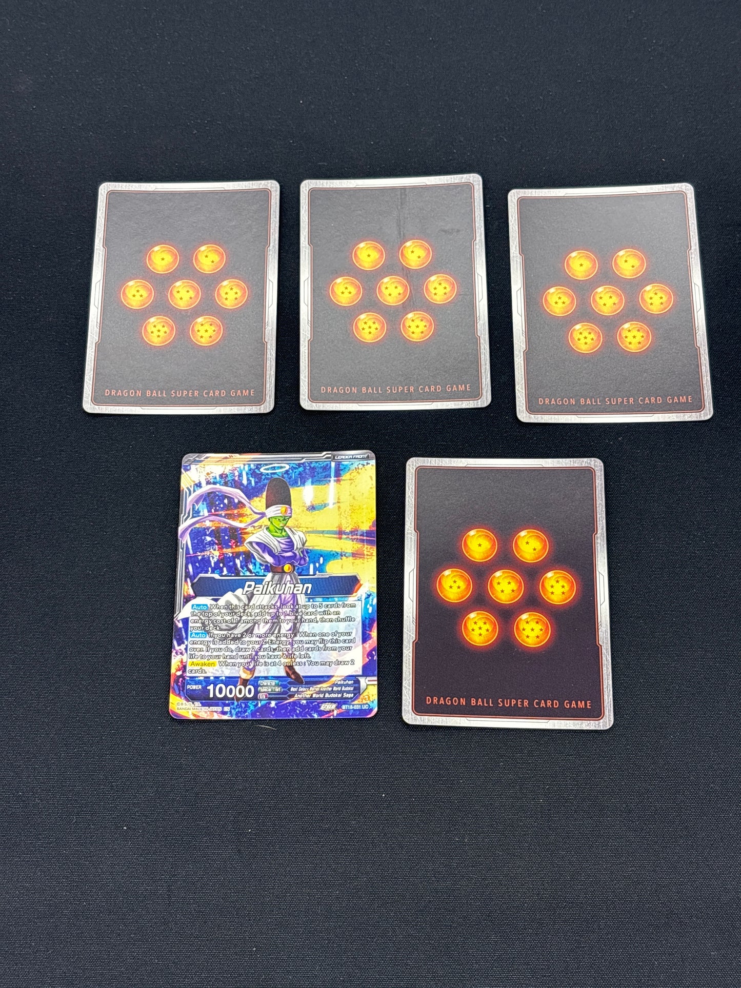 Auction Lot 20: Dragon Ball Z Card Lot Conditions Vary