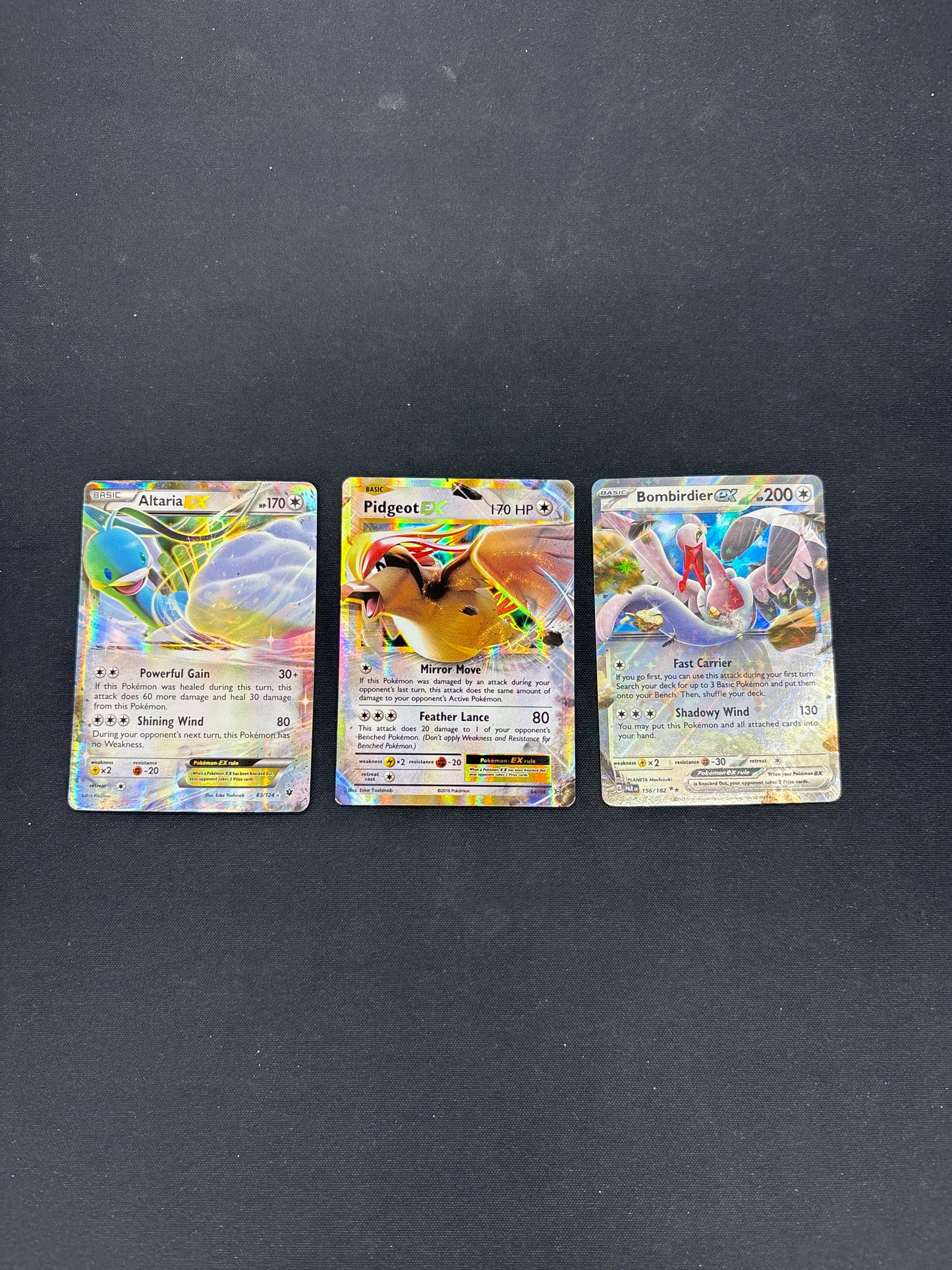 Auction Lot 231: Pokemon EX Card Lot 3 Conditions Vary