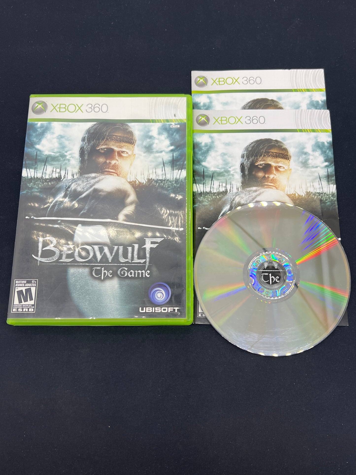 Auction Lot 186: XBOX 360 Video Game Beowulf The Game CIB