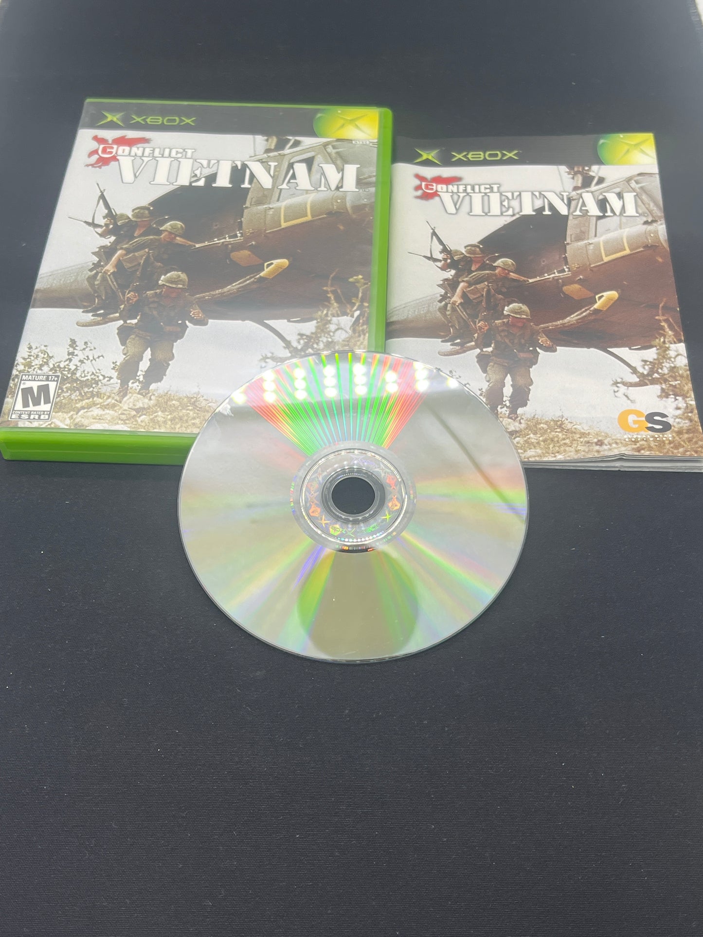 Auction Lot 87: XBOX Video Game Conflict Vietnam CIB