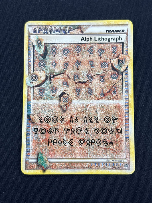 Auction Lot 36: Alph Litograph Pokemon Triumphant Card Conditions Vary