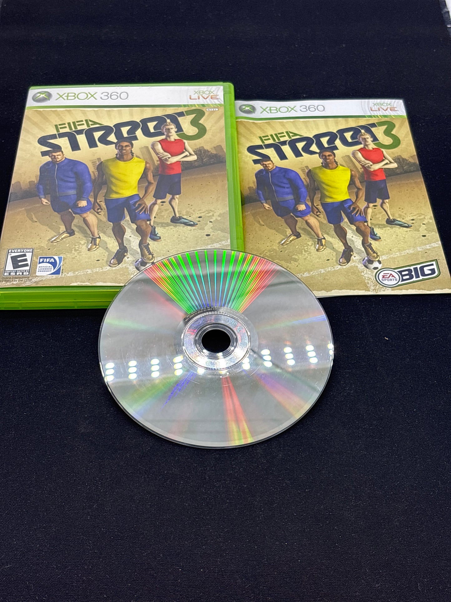 Auction Lot 106: XBOX 360 Video Game FIFA Street 3 CIB