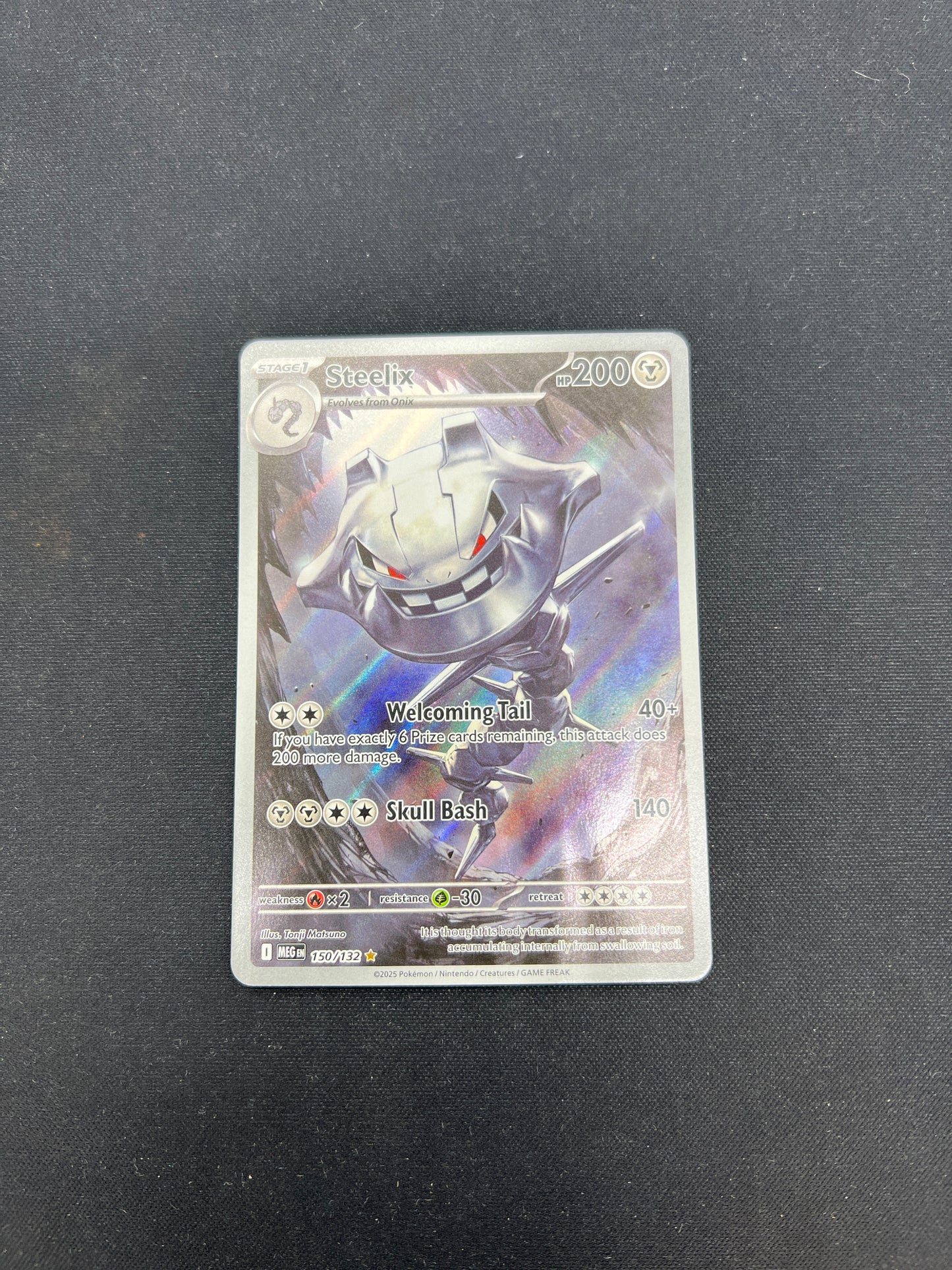 Auction Lot 72: Pokemon Cards Steelix Illustration Rare Conditions Vary