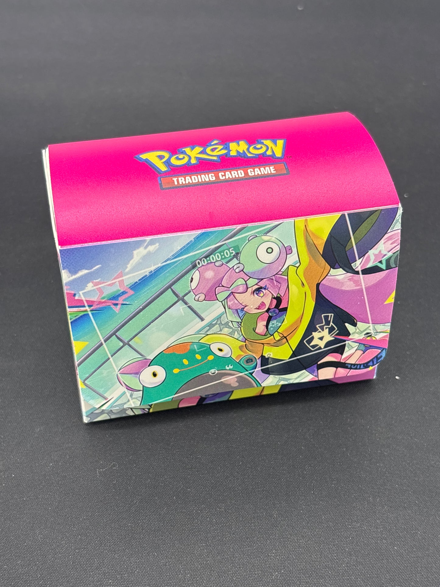Auction Lot 219: Pokemon Iono Milk Carton Empty Card Box