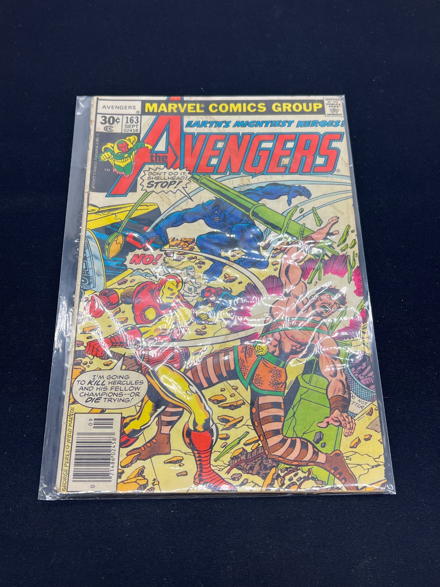 Auction Lot 268: Marvel Comics Earth's Mightiest Heroes The Avengers