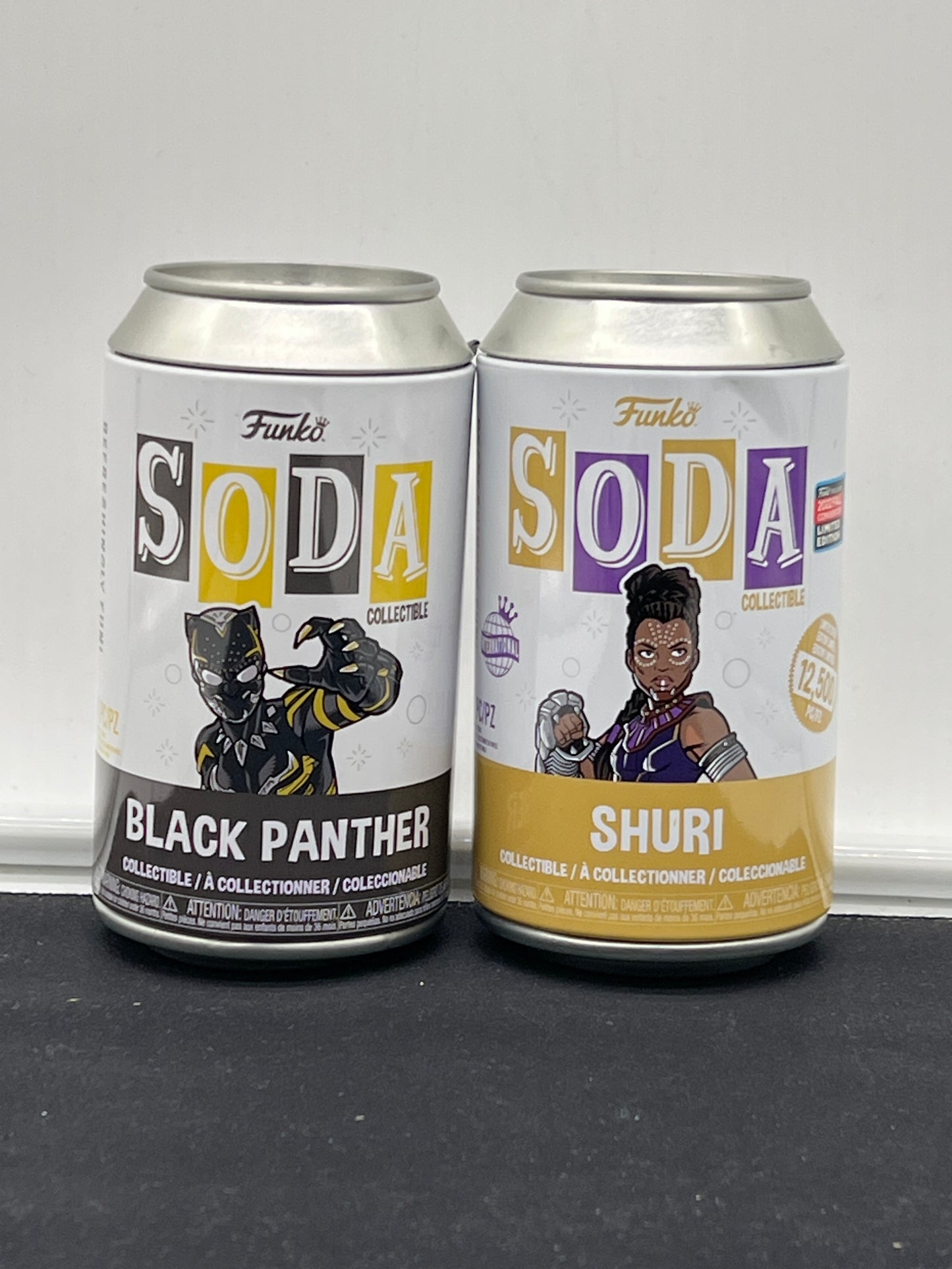 Auction Lot 20: Funko Soda Black Panther & Shuri