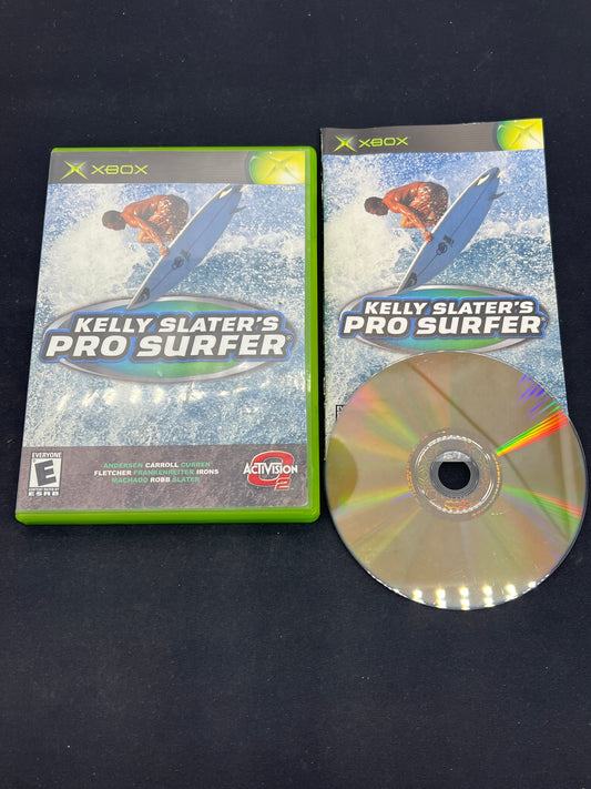Auction Lot 125: XBOX Video Game Kelly Slater's Pro Surfer CIB