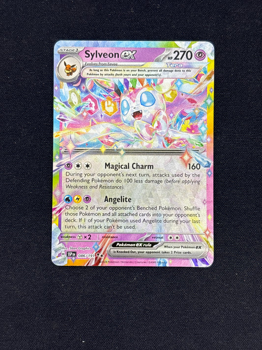 Auction Lot 329: Sylveon EX Pokemon Card Conditons Vary