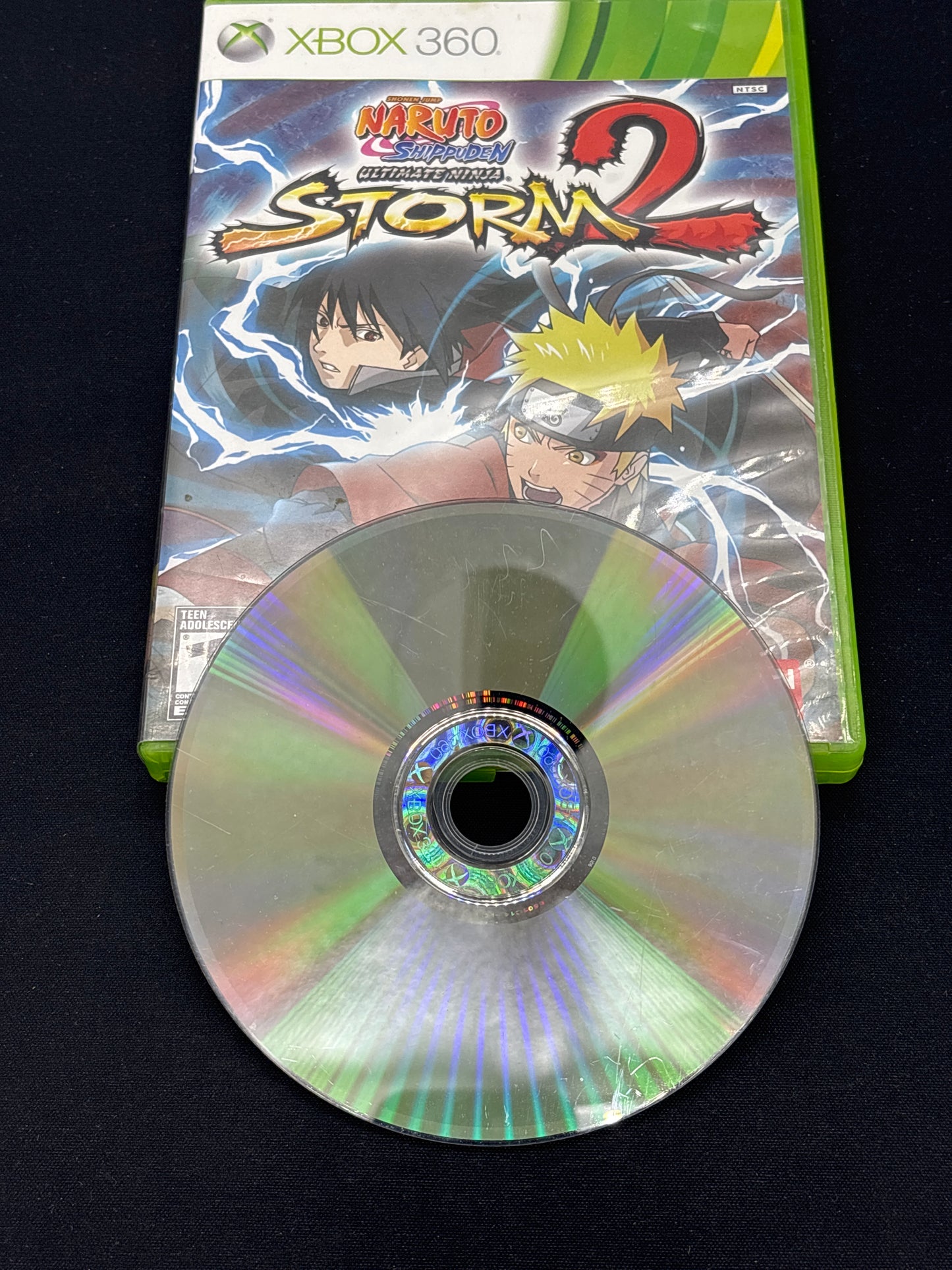 Auction Lot 118: XBOX 360 Naruto Shippuden Ultimate Ninja Storm 2 Video Game