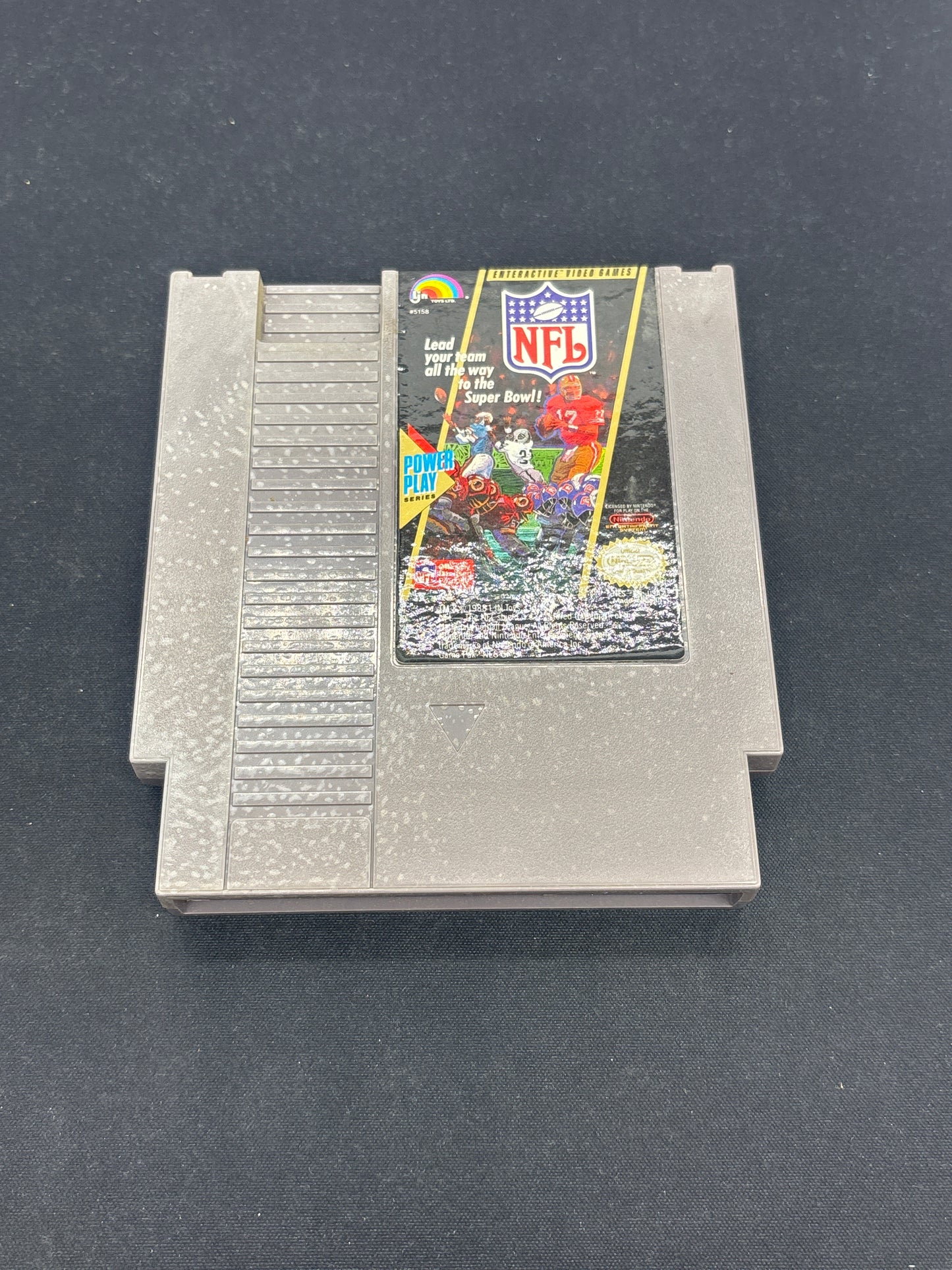Auction Lot 122: NES Video Game NFL Football Loose