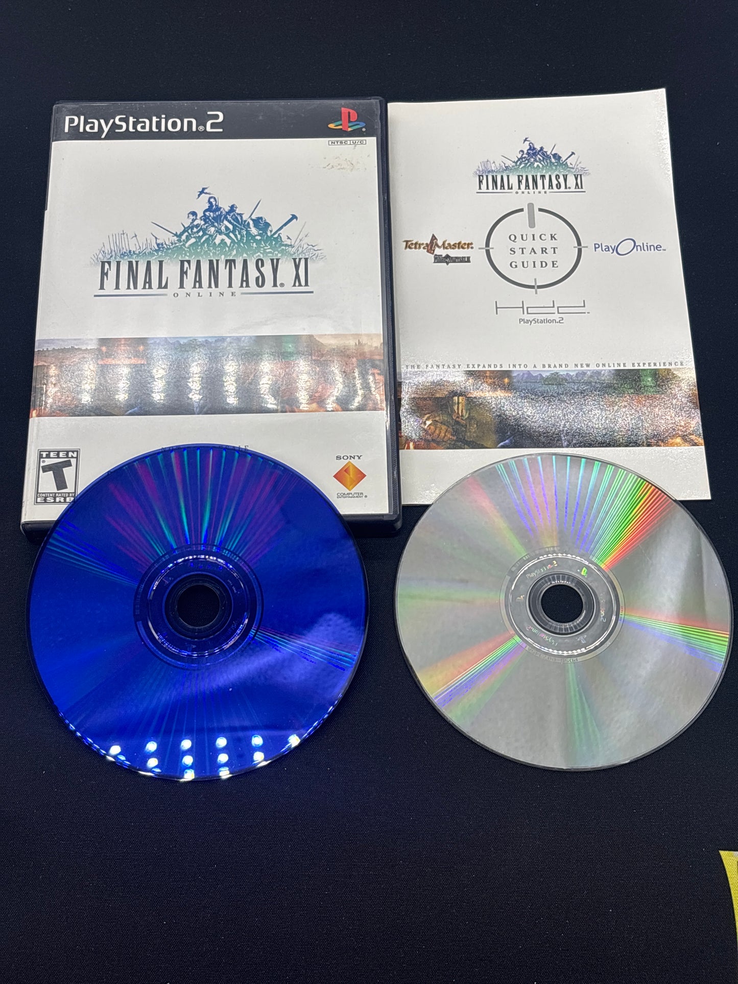 Auction Lot 279: PlayStation 2 Final Fantasy XI Online With Case & Disc