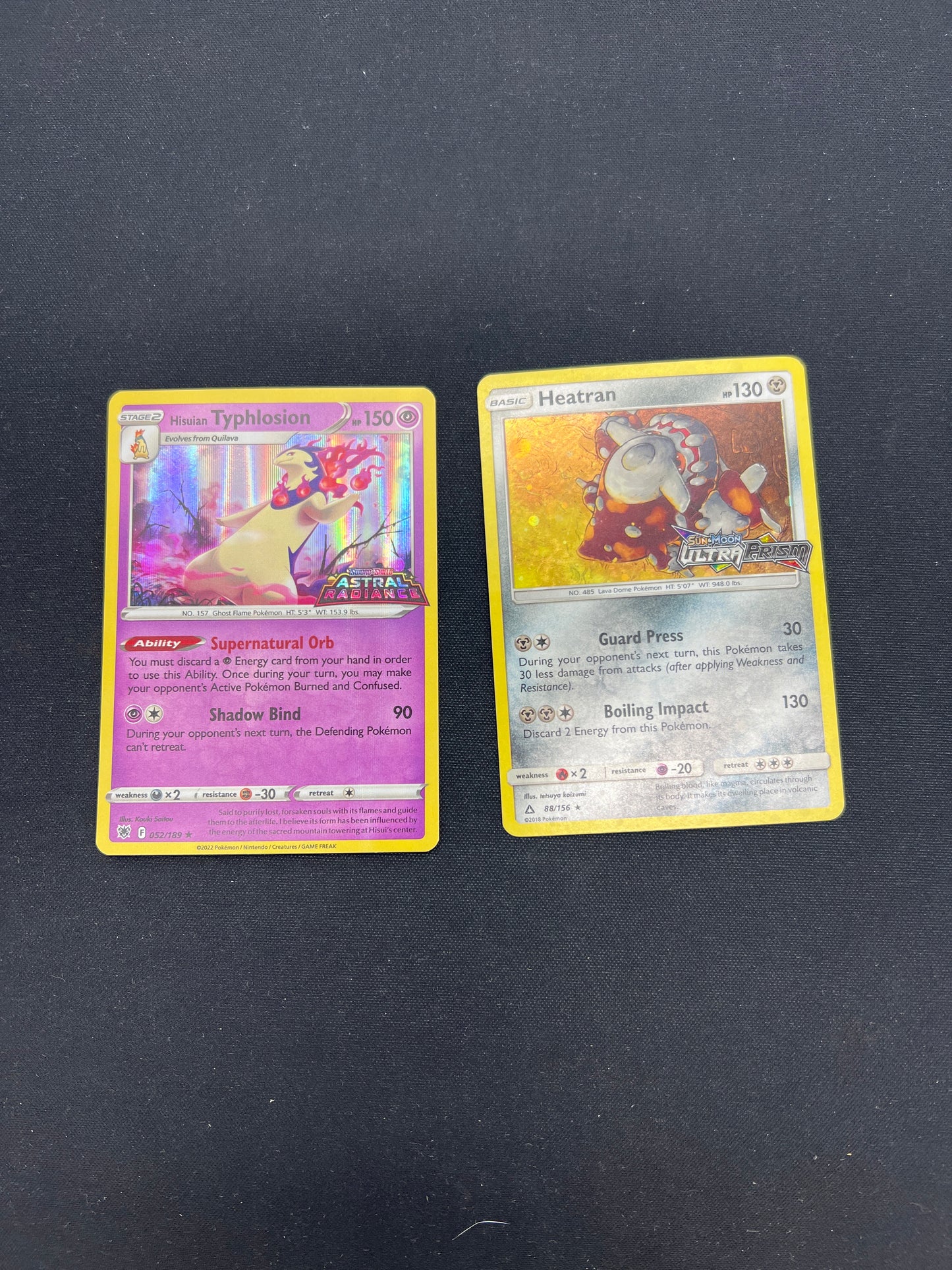 Auction Lot 223: Pokemon Cards Lot of 2 Stamped Holos Conditions Vary