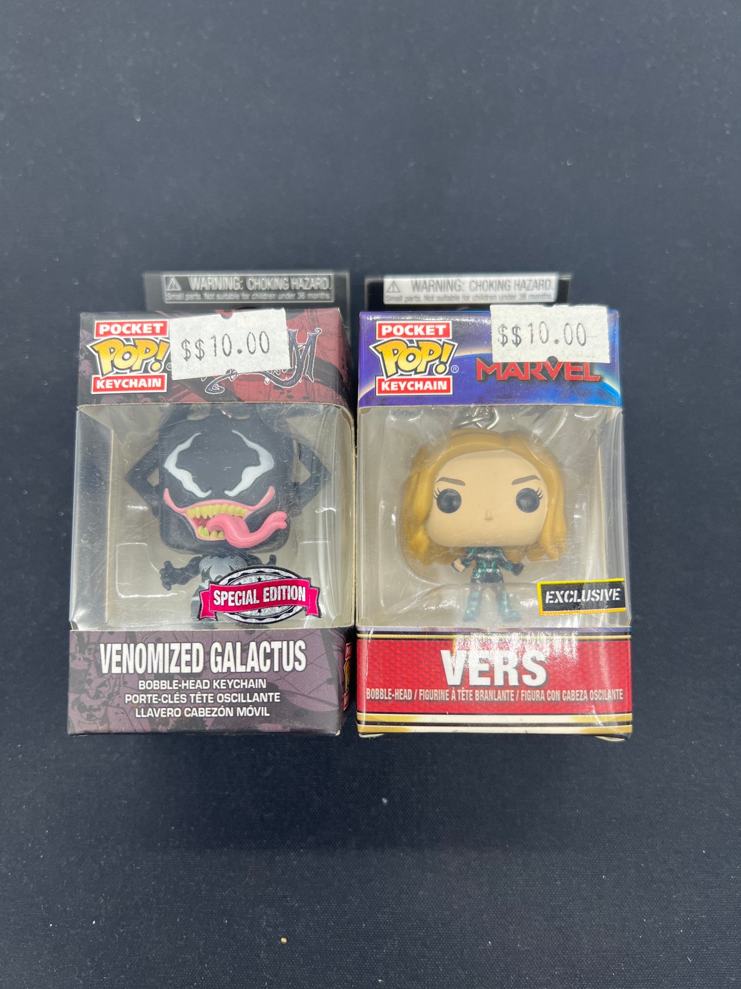 Auction Lot 166: Funko POP Keychain Venomized Galactus & Vers